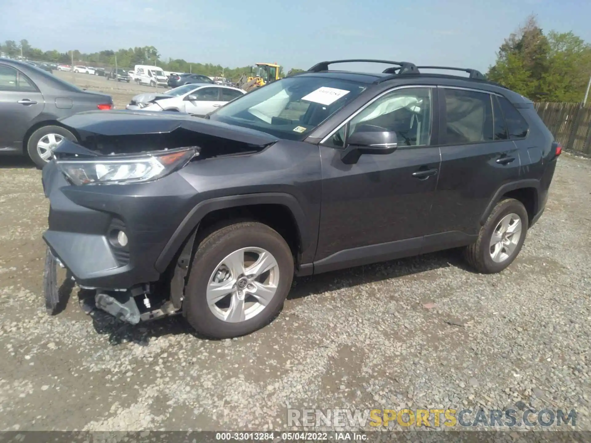 2 Photograph of a damaged car 2T3P1RFV4MC206234 TOYOTA RAV4 2021