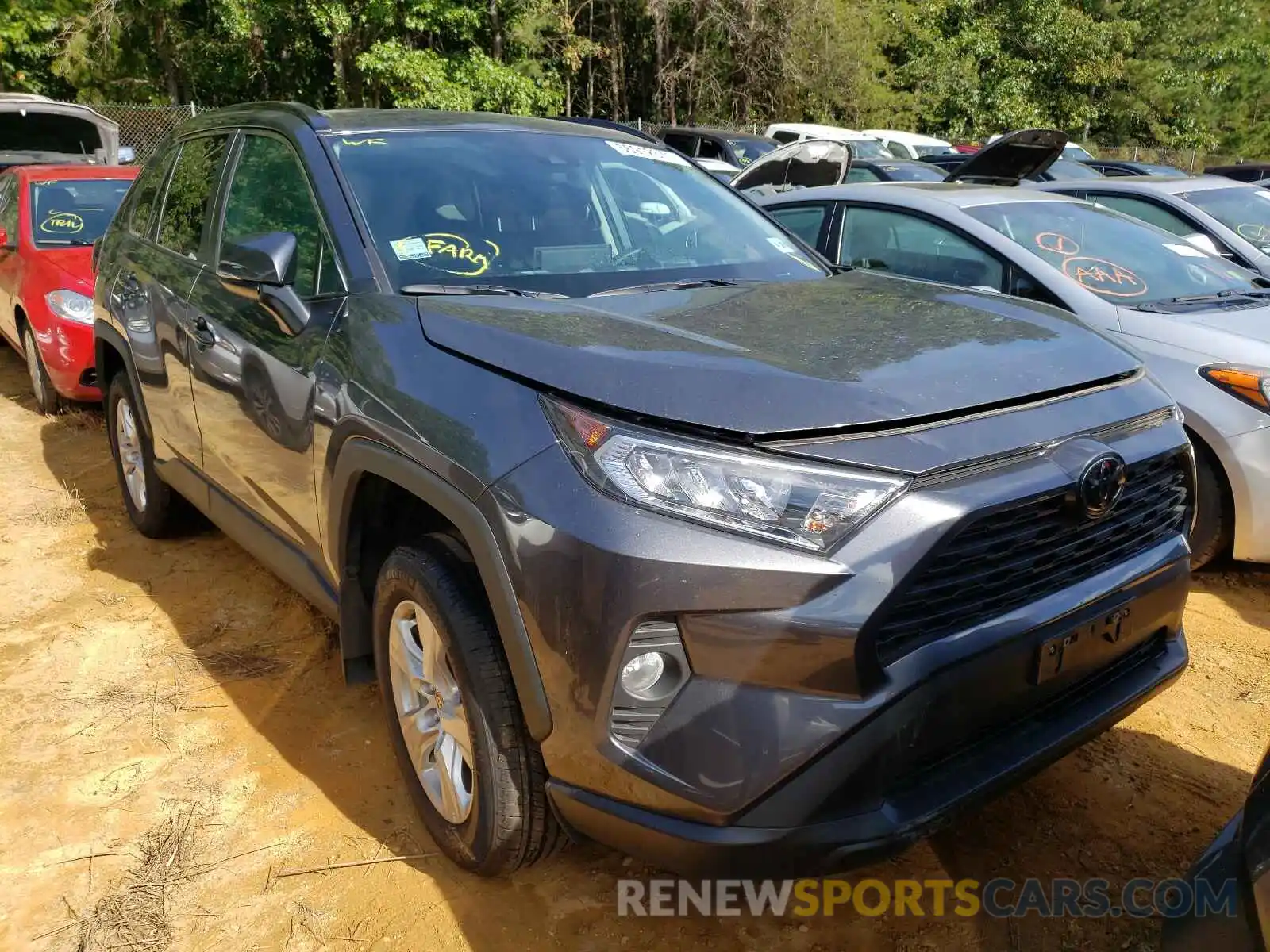 1 Photograph of a damaged car 2T3P1RFV4MC207318 TOYOTA RAV4 2021