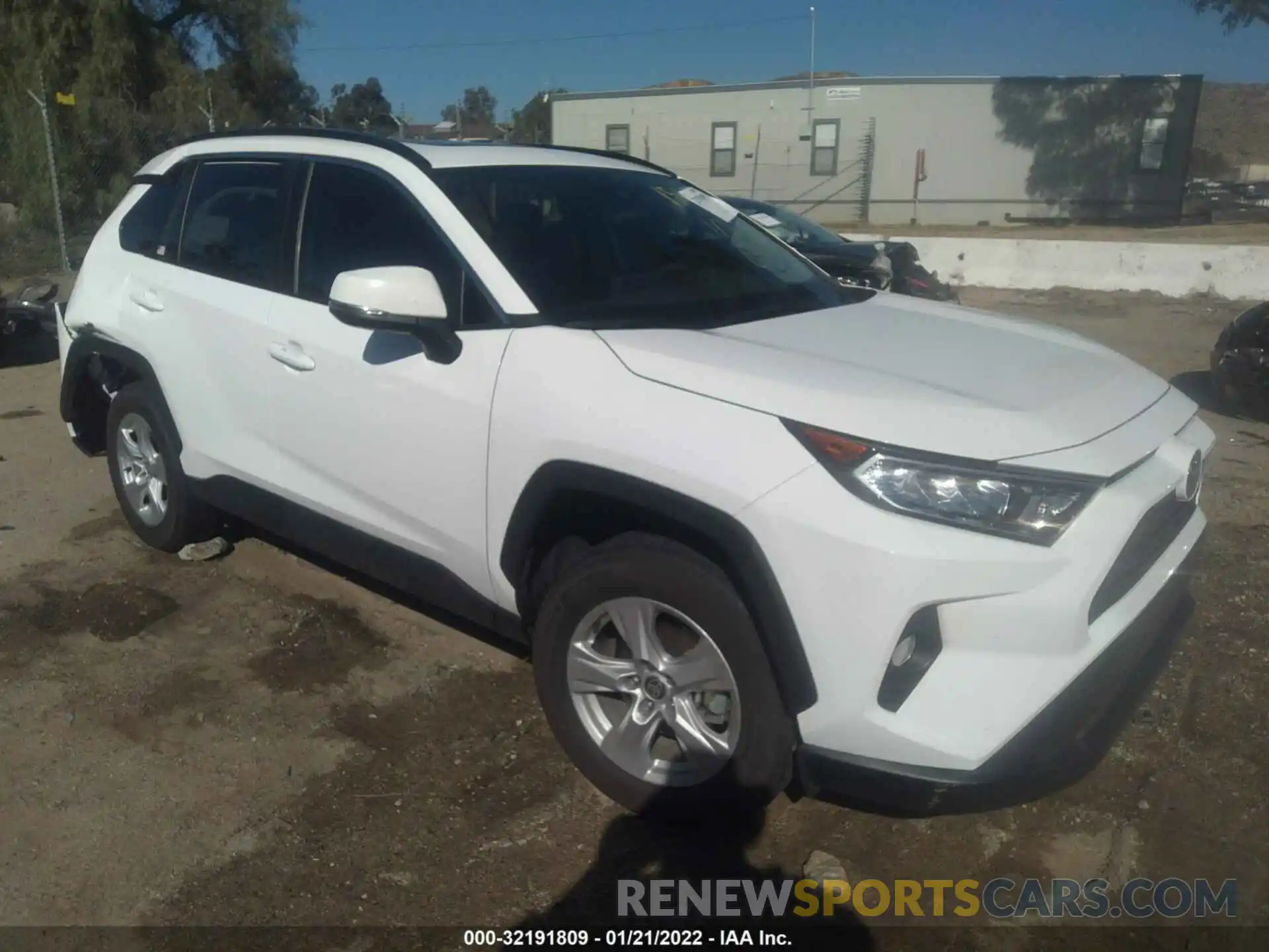 1 Фотография поврежденного автомобиля 2T3P1RFV4MC208789 TOYOTA RAV4 2021