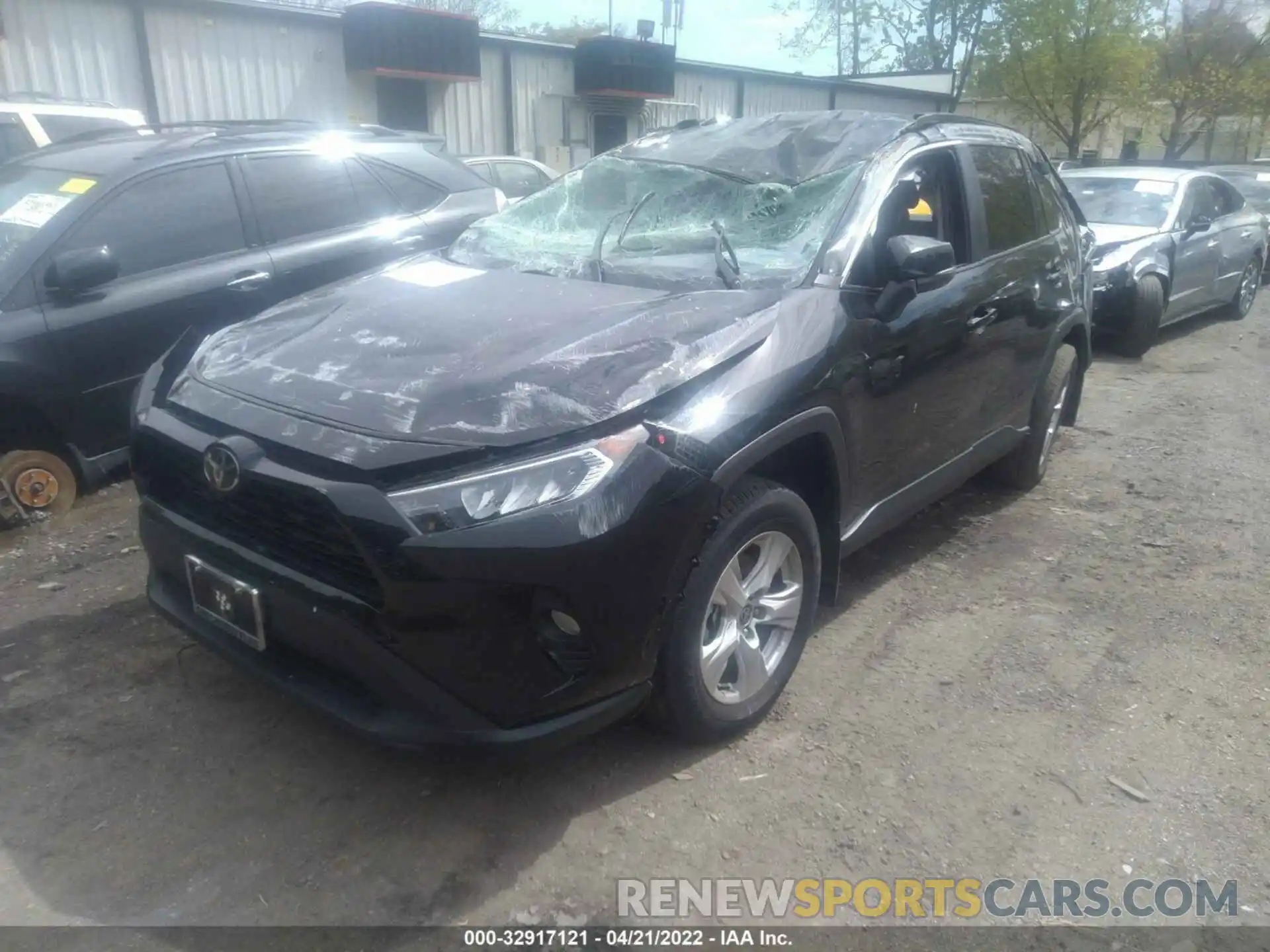 2 Фотография поврежденного автомобиля 2T3P1RFV4MC244269 TOYOTA RAV4 2021