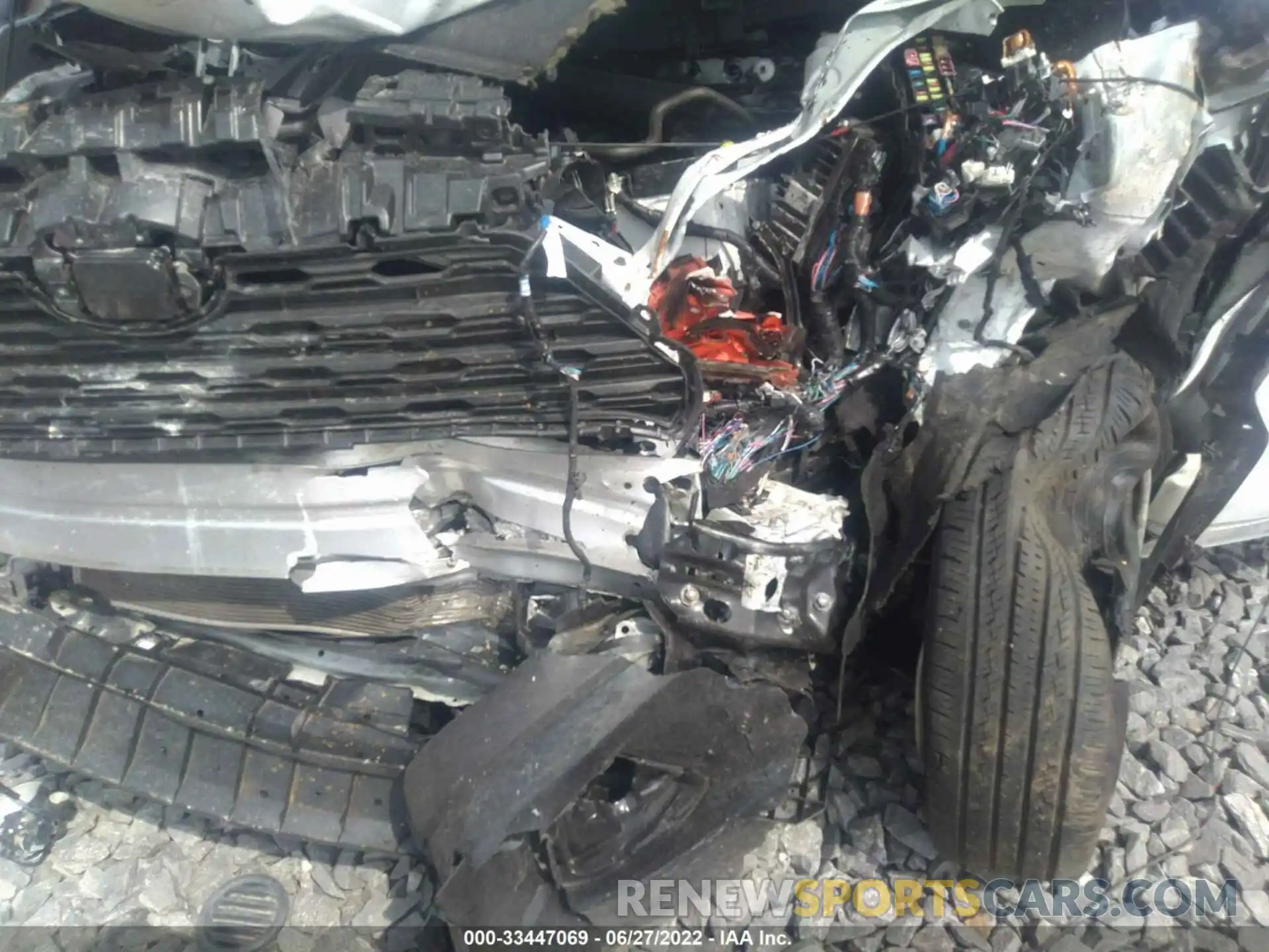 6 Фотография поврежденного автомобиля 2T3P1RFV4MC250301 TOYOTA RAV4 2021