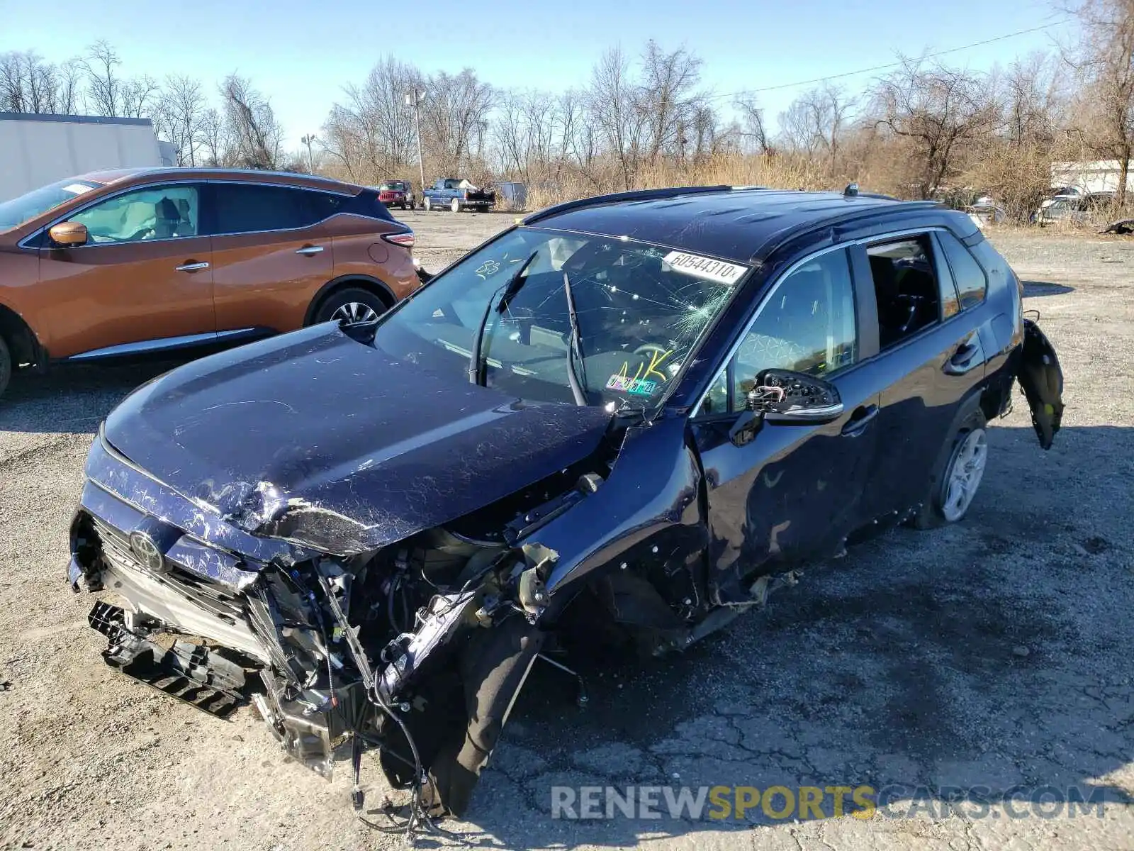 9 Photograph of a damaged car 2T3P1RFV4MW140220 TOYOTA RAV4 2021