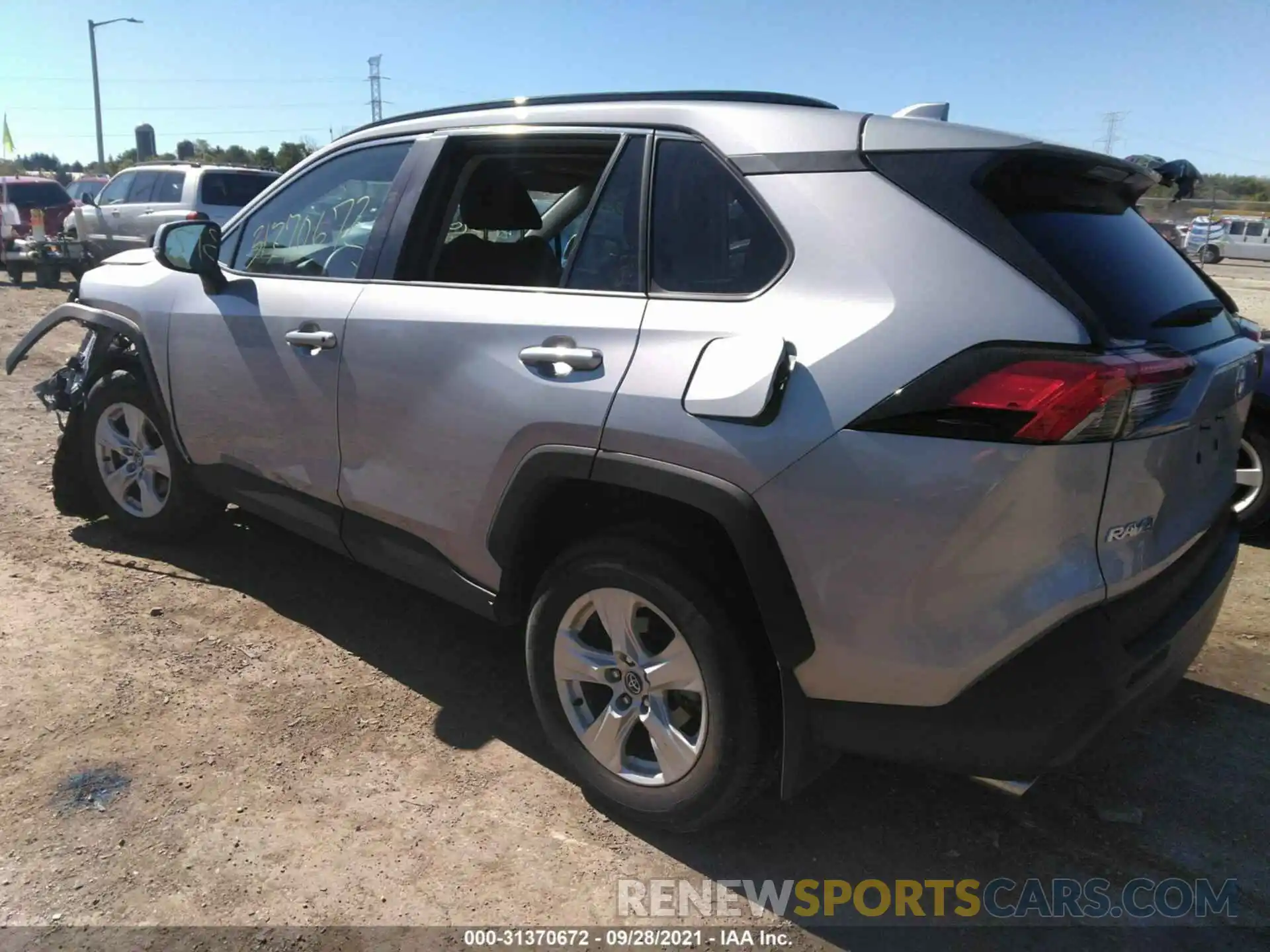 3 Photograph of a damaged car 2T3P1RFV4MW141657 TOYOTA RAV4 2021