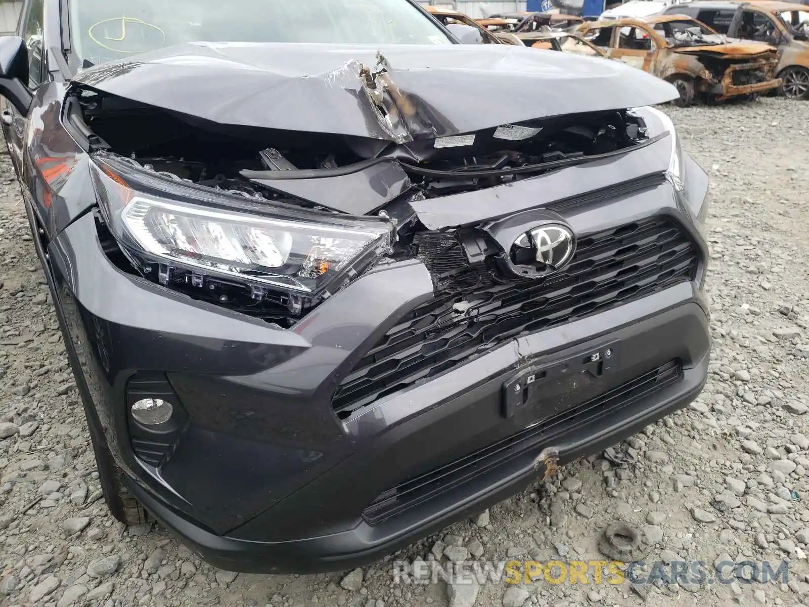 9 Фотография поврежденного автомобиля 2T3P1RFV4MW144204 TOYOTA RAV4 2021