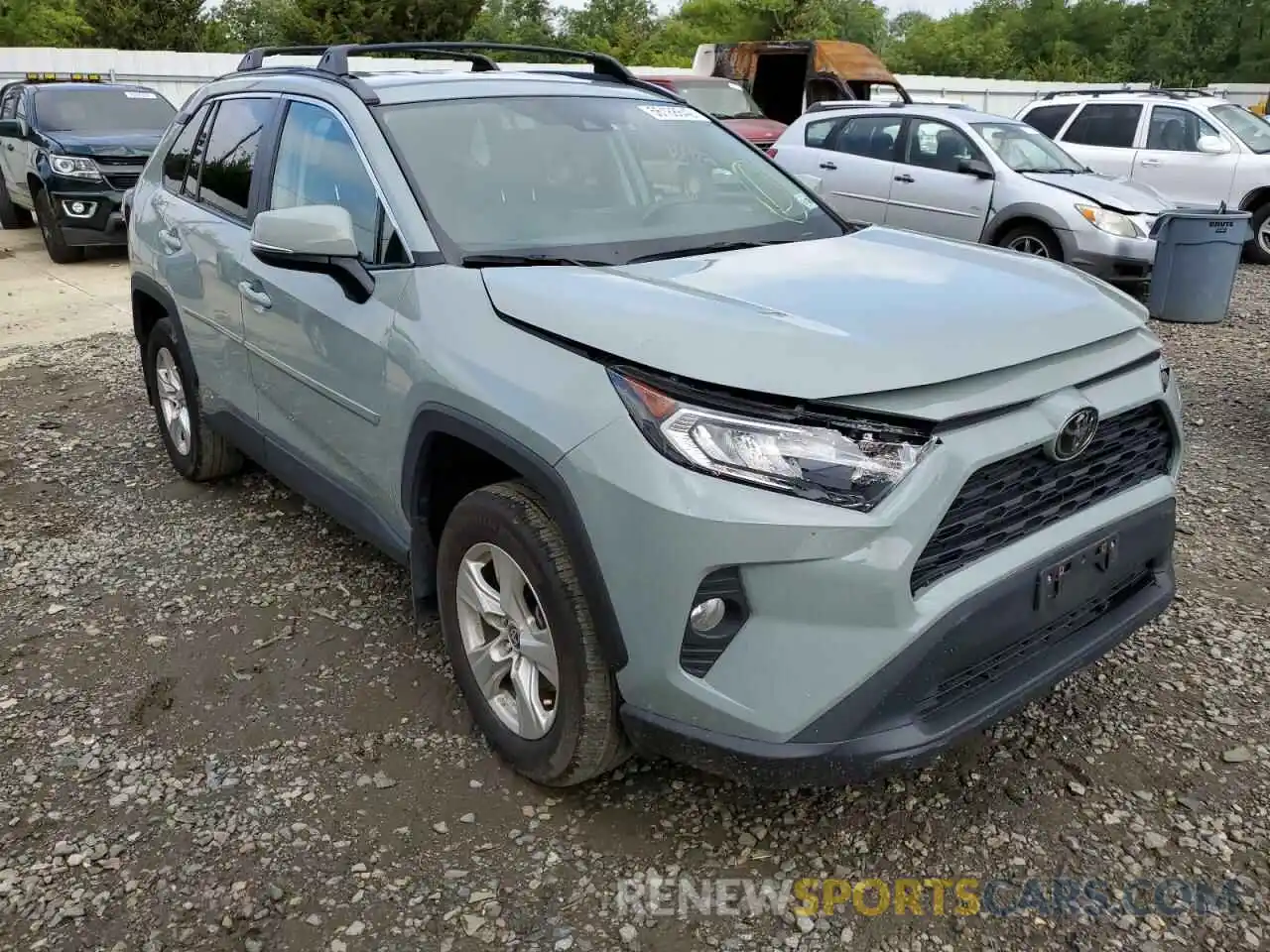 1 Фотография поврежденного автомобиля 2T3P1RFV4MW173444 TOYOTA RAV4 2021