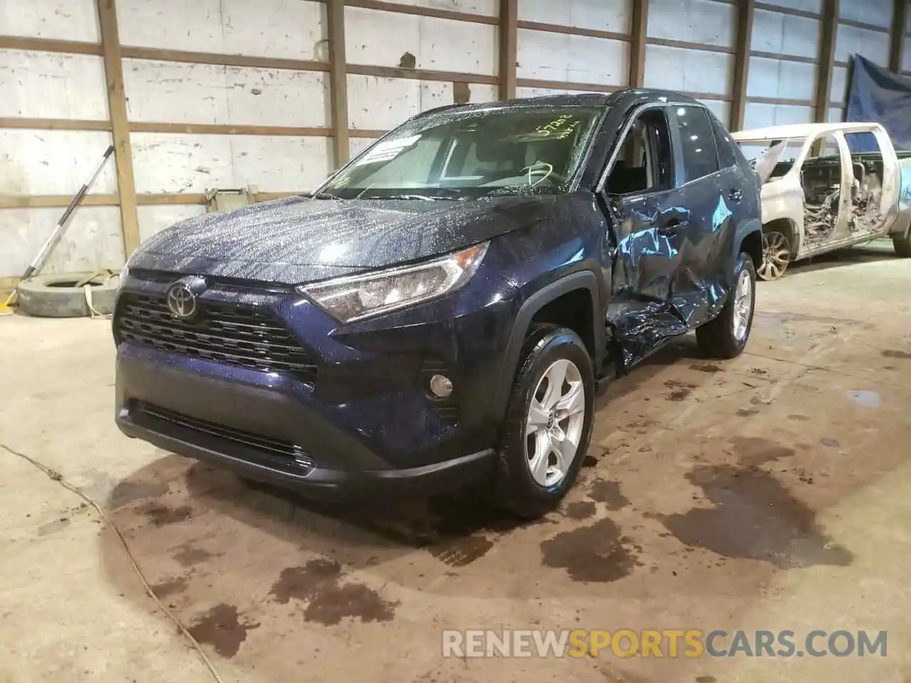 2 Photograph of a damaged car 2T3P1RFV4MW180510 TOYOTA RAV4 2021