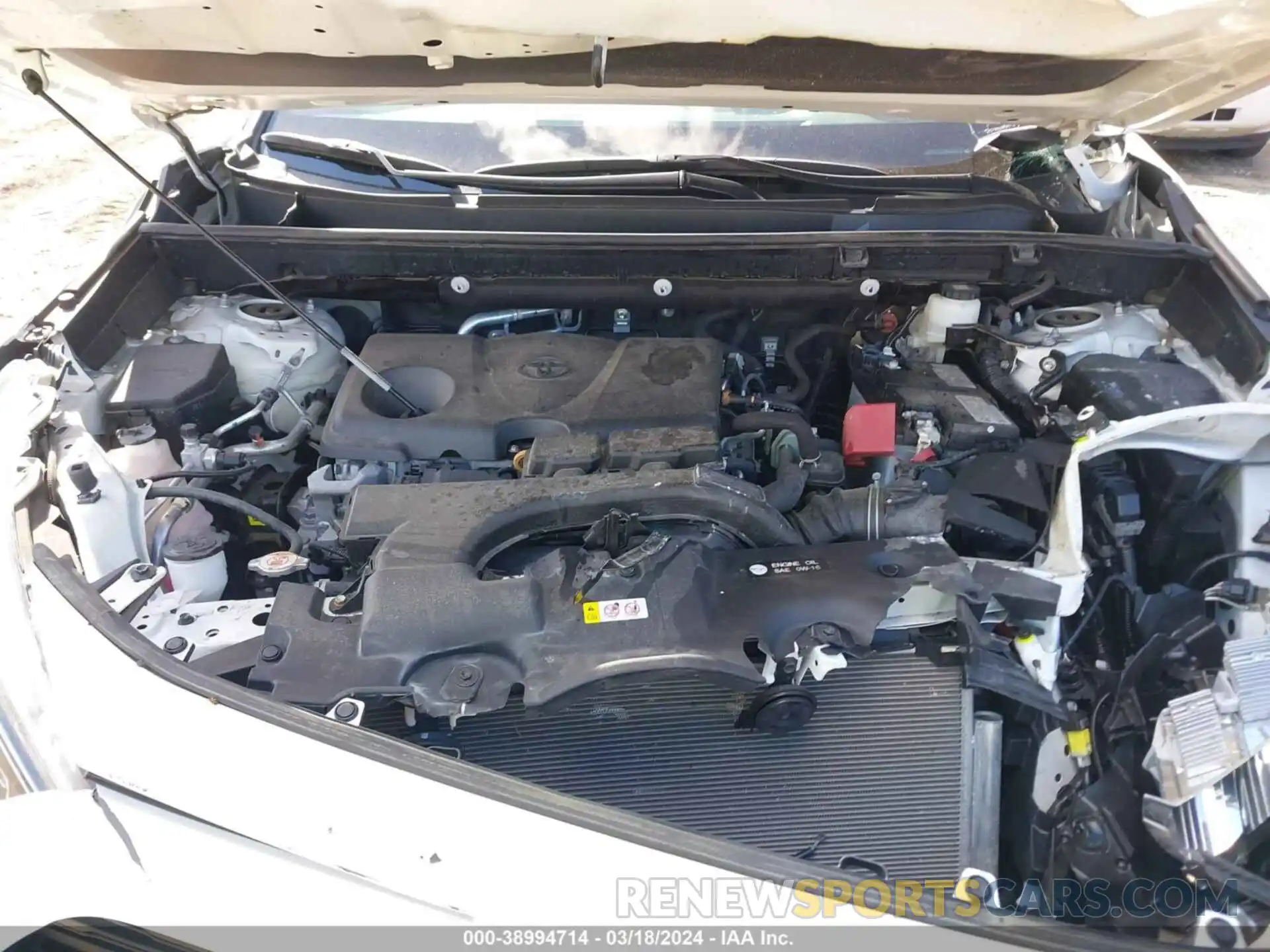 10 Фотография поврежденного автомобиля 2T3P1RFV4MW182497 TOYOTA RAV4 2021