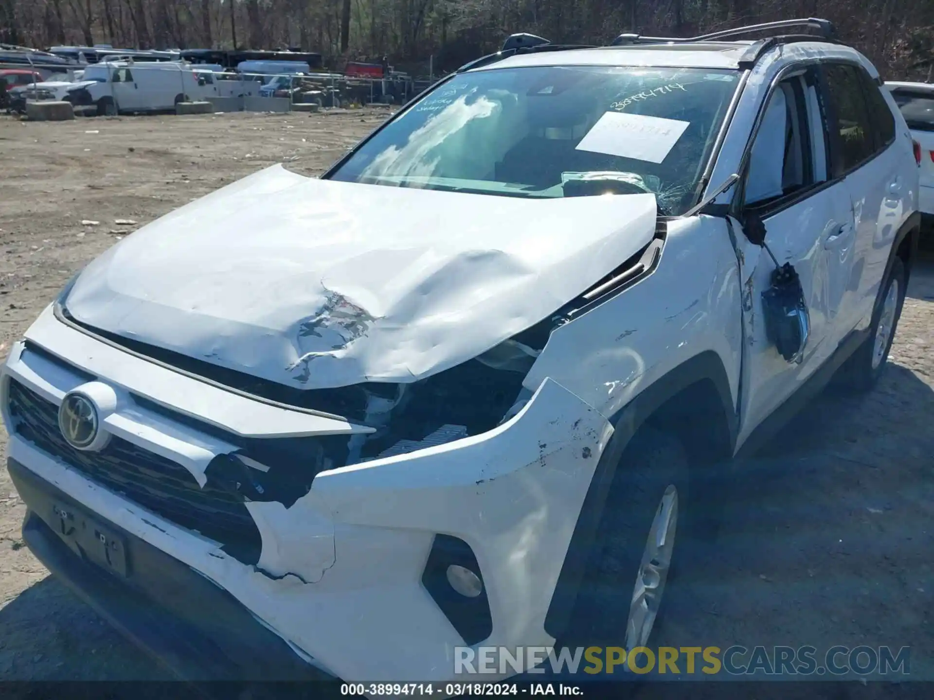 6 Фотография поврежденного автомобиля 2T3P1RFV4MW182497 TOYOTA RAV4 2021