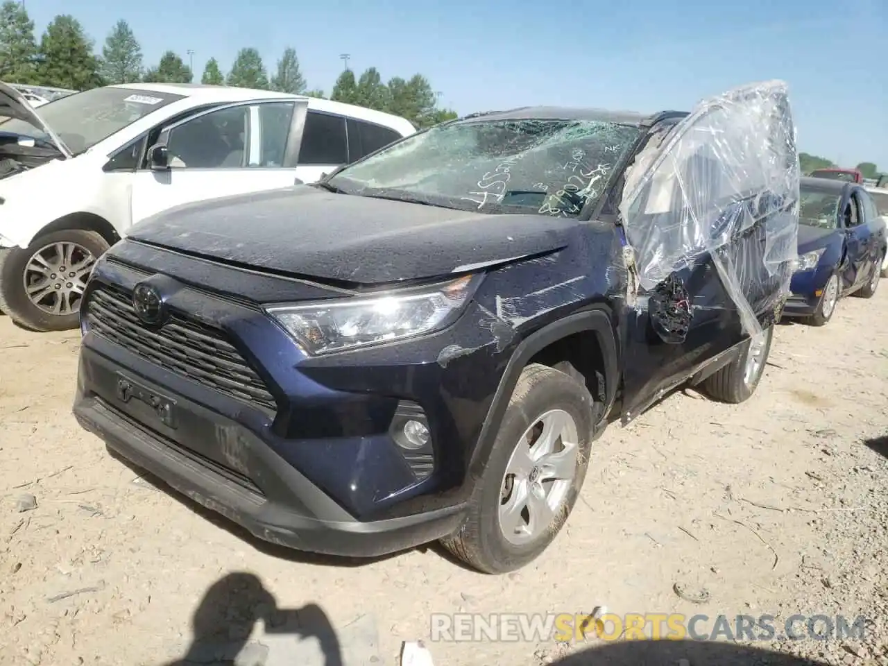 2 Фотография поврежденного автомобиля 2T3P1RFV4MW186081 TOYOTA RAV4 2021