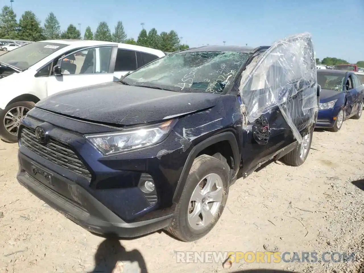 9 Фотография поврежденного автомобиля 2T3P1RFV4MW186081 TOYOTA RAV4 2021