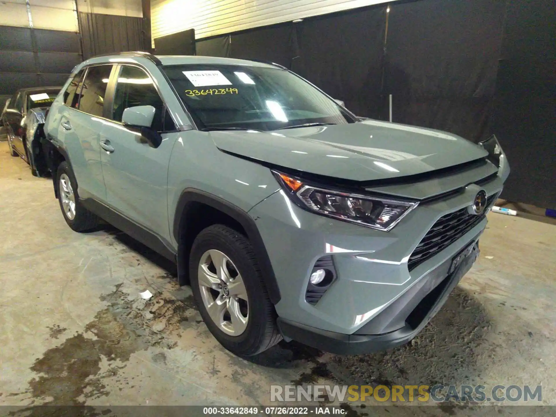 1 Фотография поврежденного автомобиля 2T3P1RFV4MW216647 TOYOTA RAV4 2021