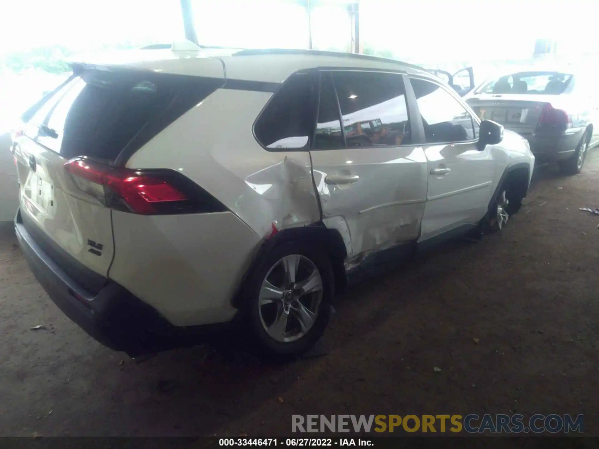 4 Фотография поврежденного автомобиля 2T3P1RFV4MW224084 TOYOTA RAV4 2021