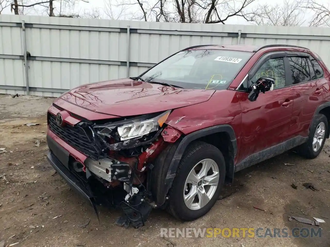 9 Photograph of a damaged car 2T3P1RFV4MW225350 TOYOTA RAV4 2021