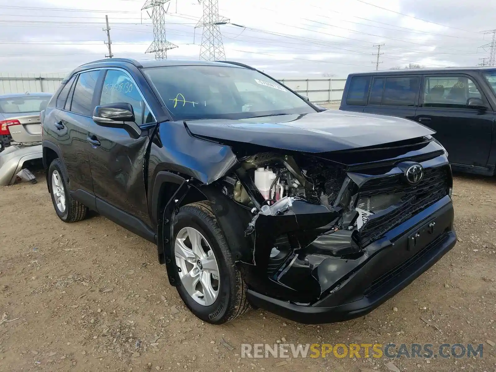 1 Photograph of a damaged car 2T3P1RFV5MC141894 TOYOTA RAV4 2021