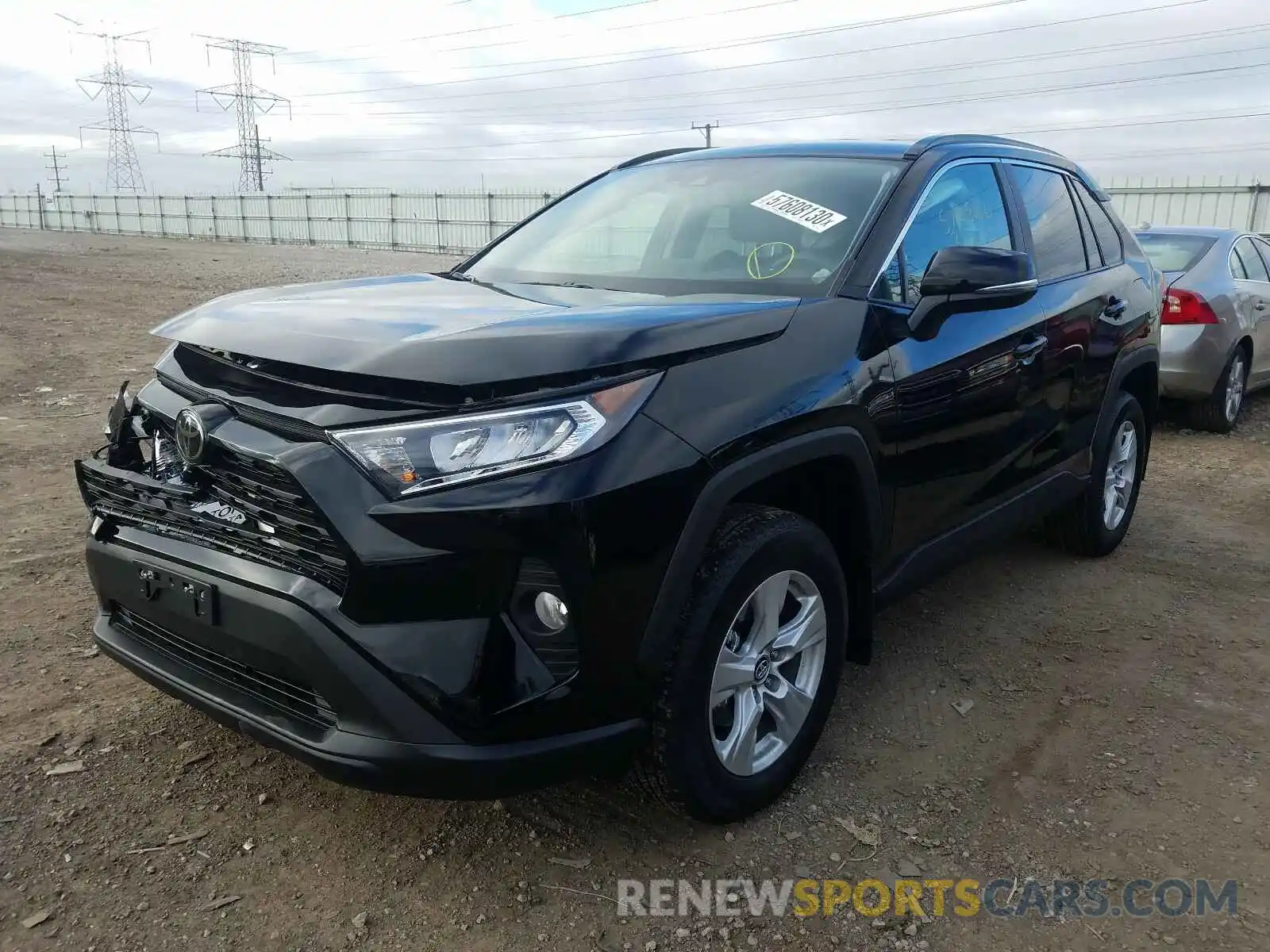 2 Photograph of a damaged car 2T3P1RFV5MC141894 TOYOTA RAV4 2021