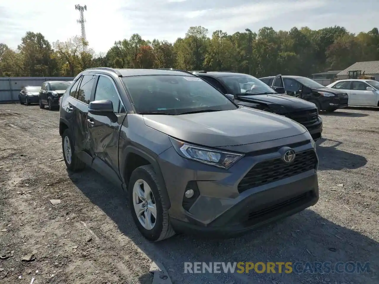 1 Photograph of a damaged car 2T3P1RFV5MC163216 TOYOTA RAV4 2021