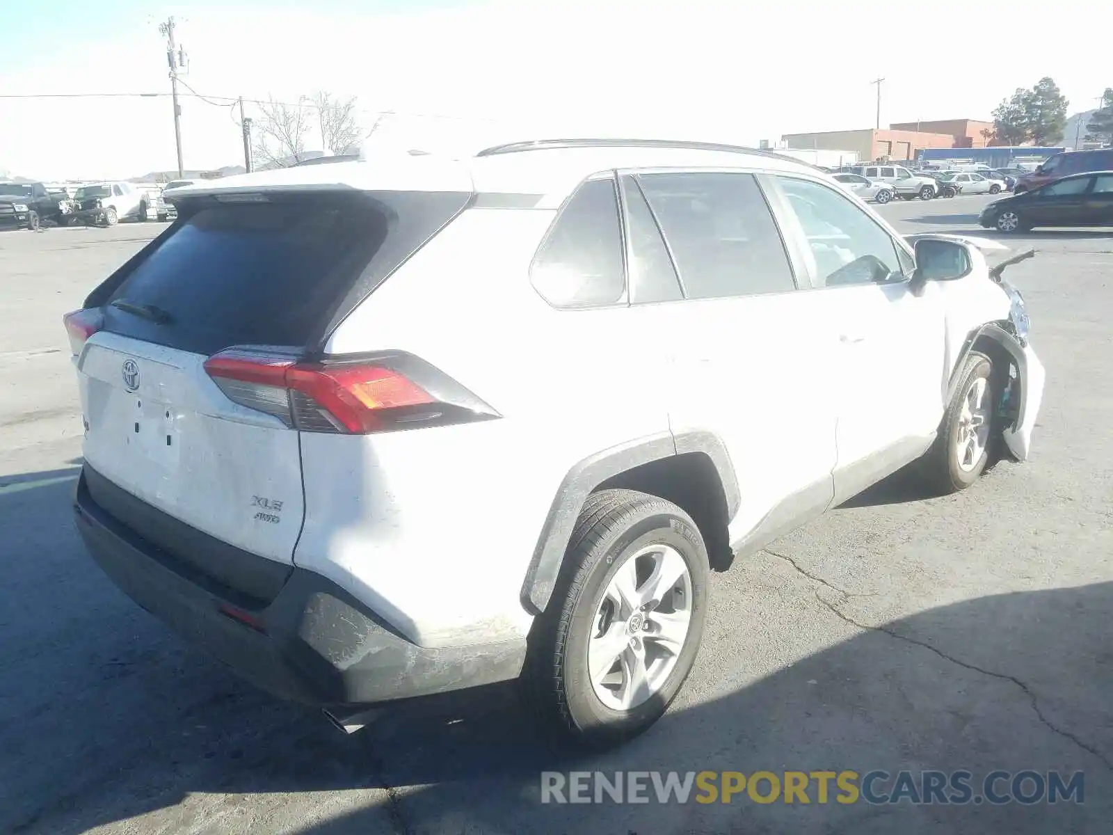 4 Photograph of a damaged car 2T3P1RFV5MC166455 TOYOTA RAV4 2021