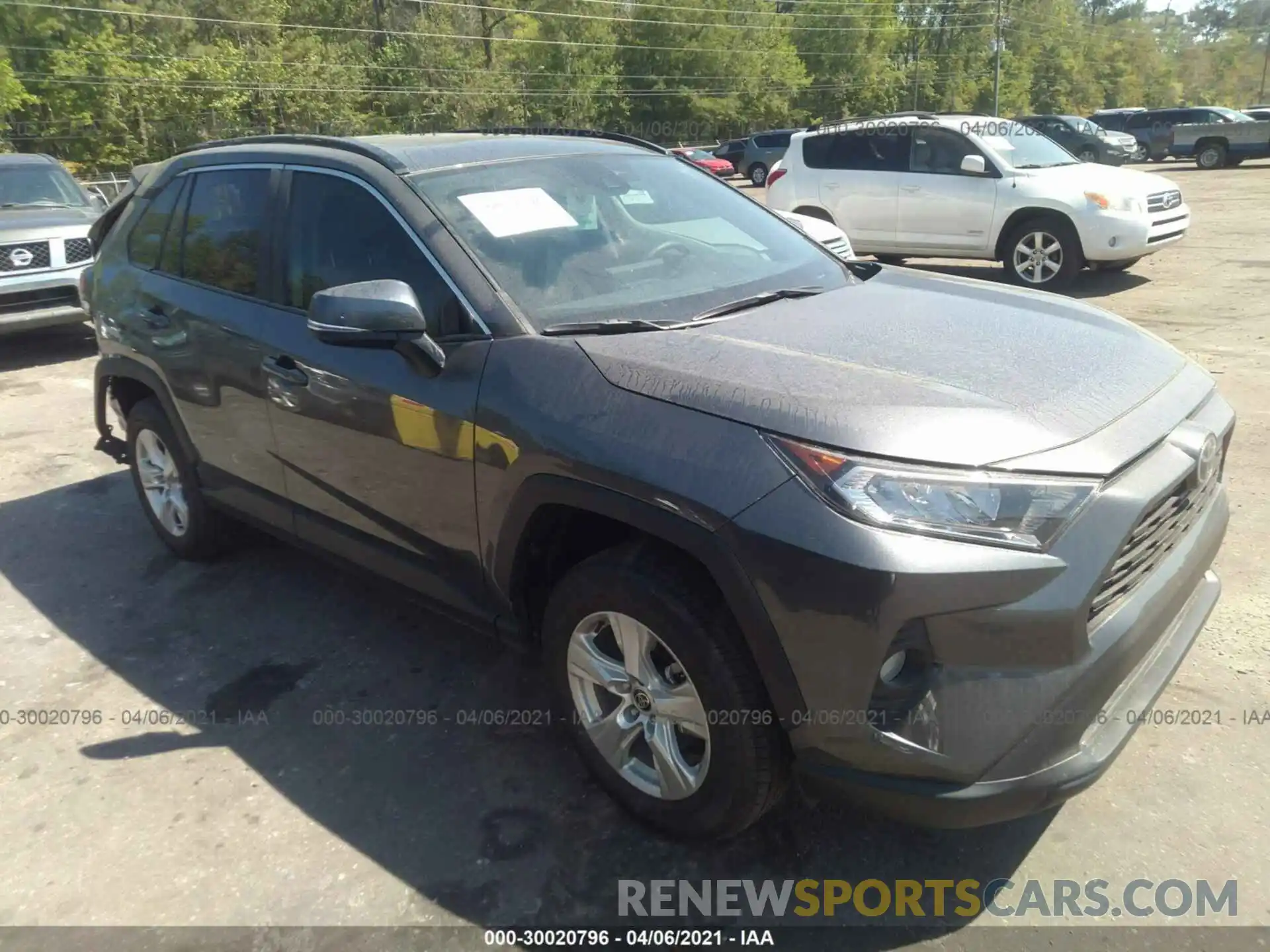 1 Photograph of a damaged car 2T3P1RFV5MC171235 TOYOTA RAV4 2021