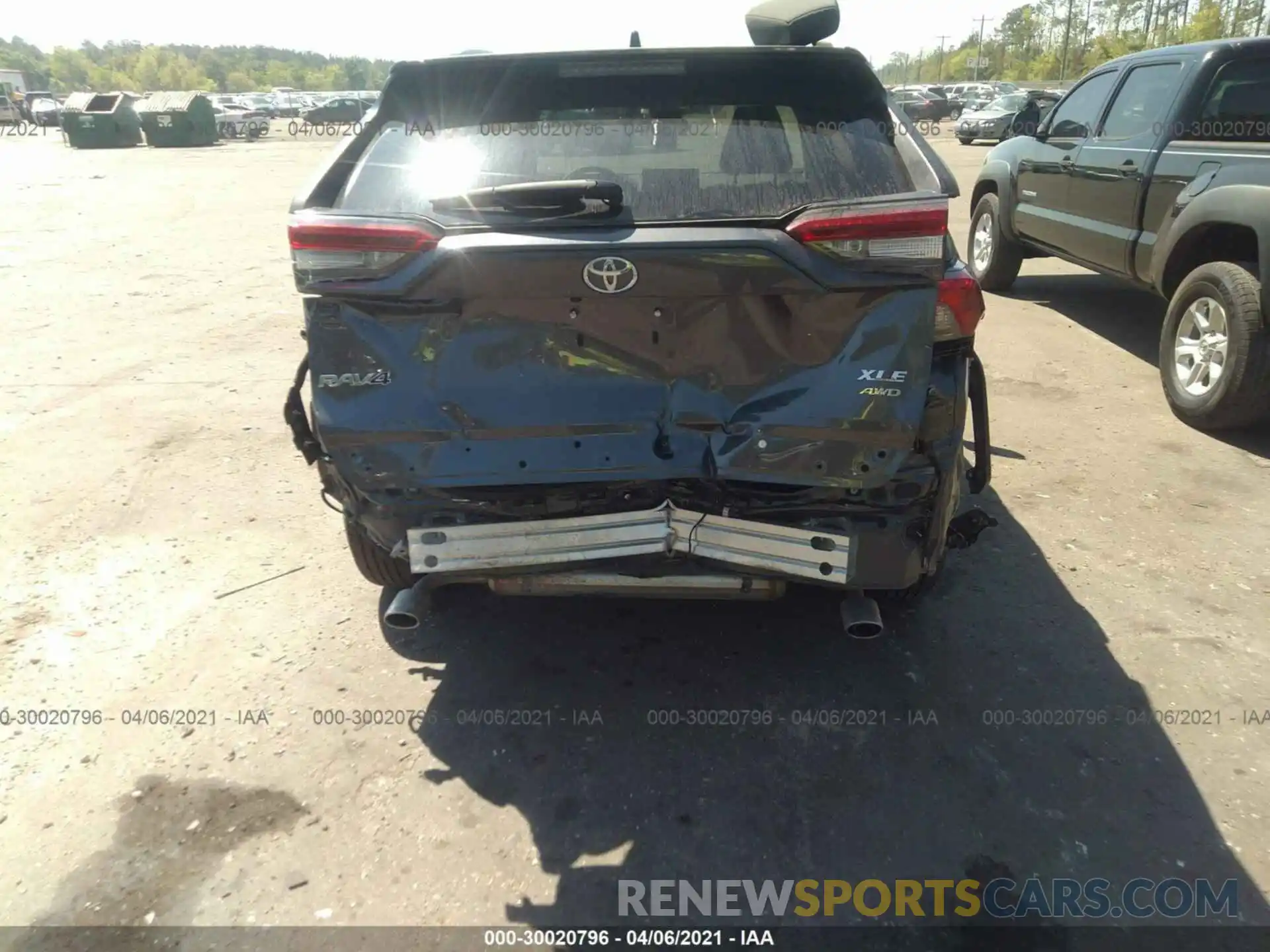 6 Photograph of a damaged car 2T3P1RFV5MC171235 TOYOTA RAV4 2021