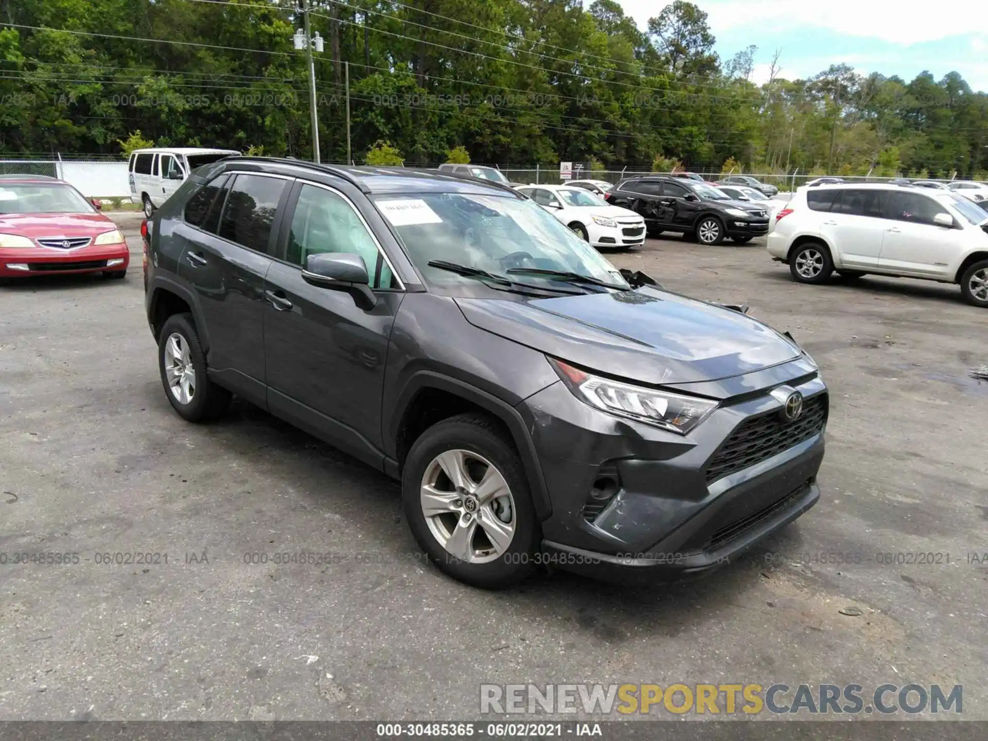 1 Photograph of a damaged car 2T3P1RFV5MC174541 TOYOTA RAV4 2021