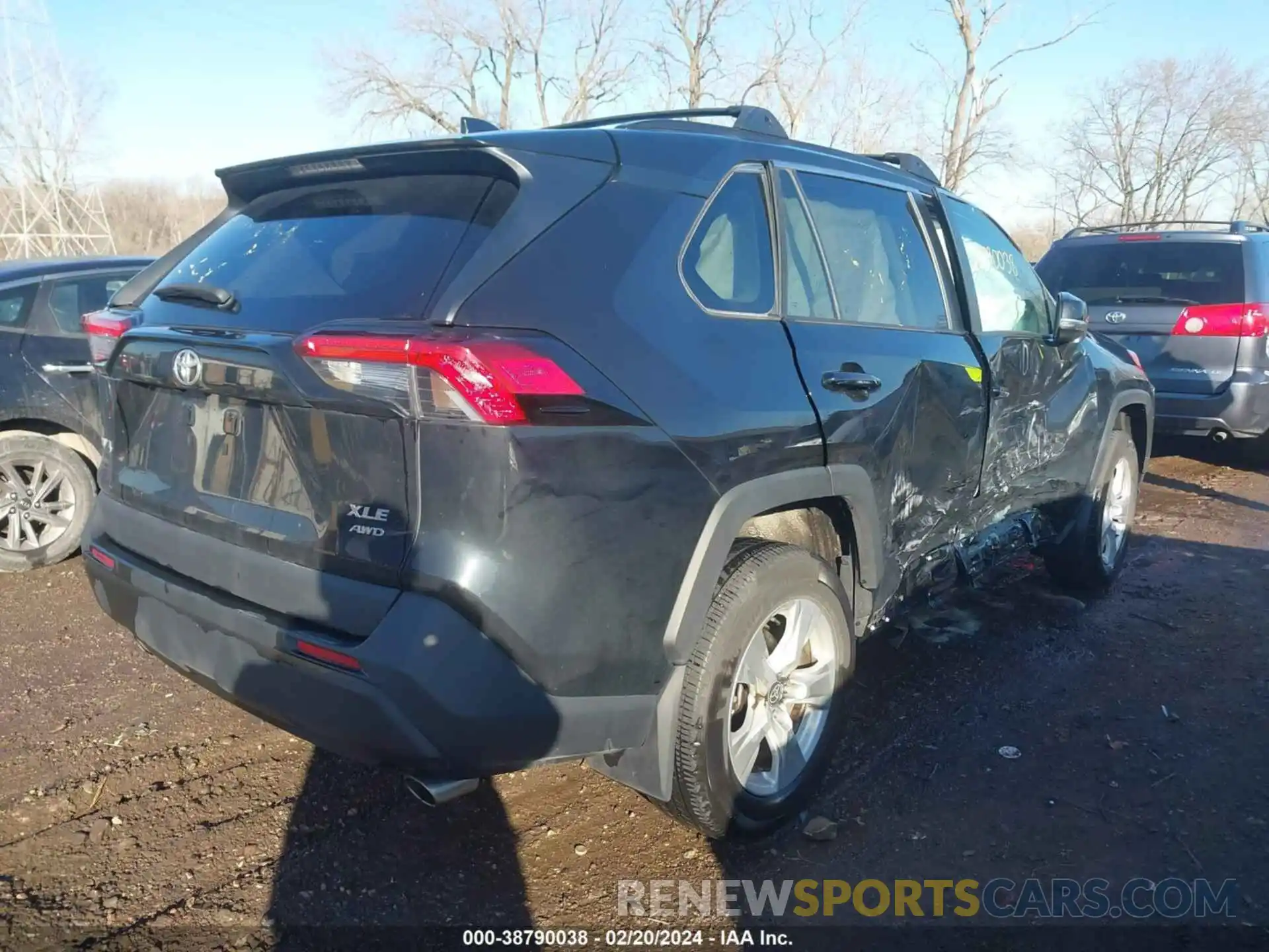 4 Фотография поврежденного автомобиля 2T3P1RFV5MC175785 TOYOTA RAV4 2021