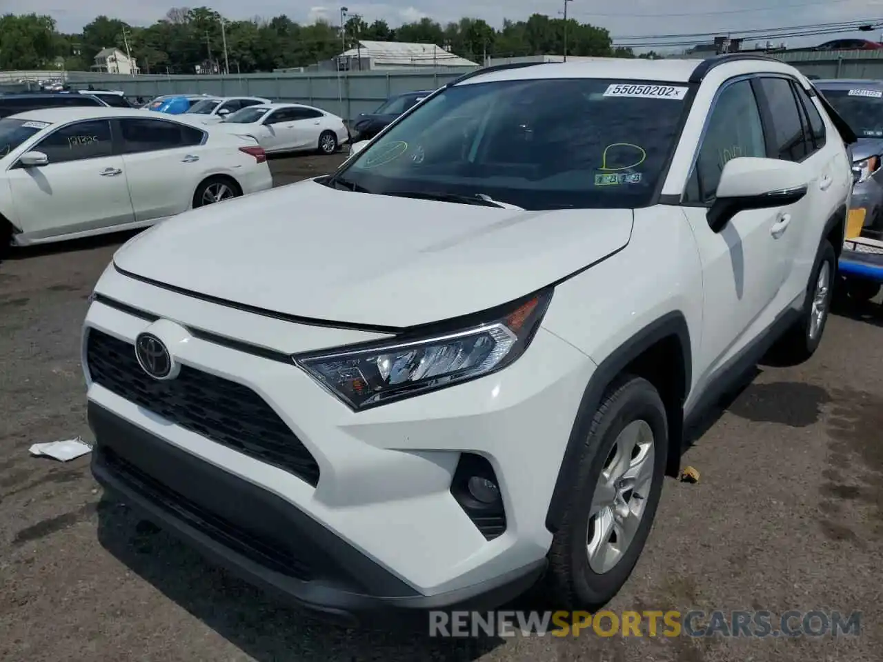 2 Photograph of a damaged car 2T3P1RFV5MC185135 TOYOTA RAV4 2021