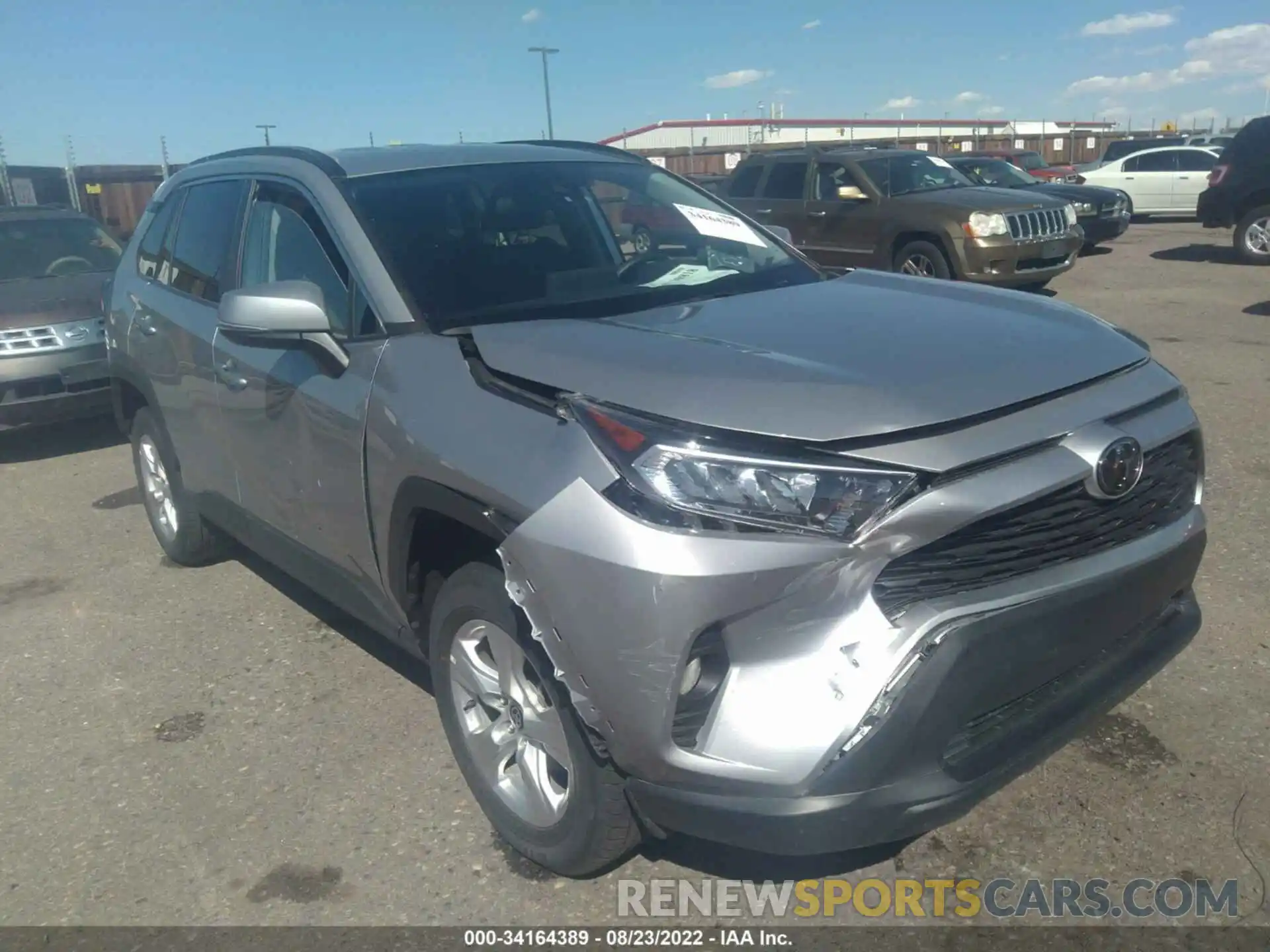 1 Photograph of a damaged car 2T3P1RFV5MC187788 TOYOTA RAV4 2021