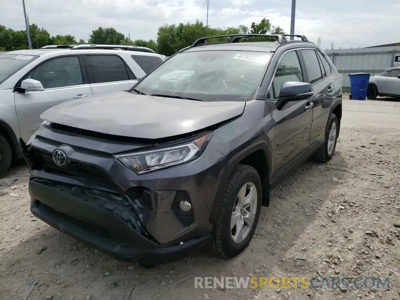 2 Photograph of a damaged car 2T3P1RFV5MC228680 TOYOTA RAV4 2021