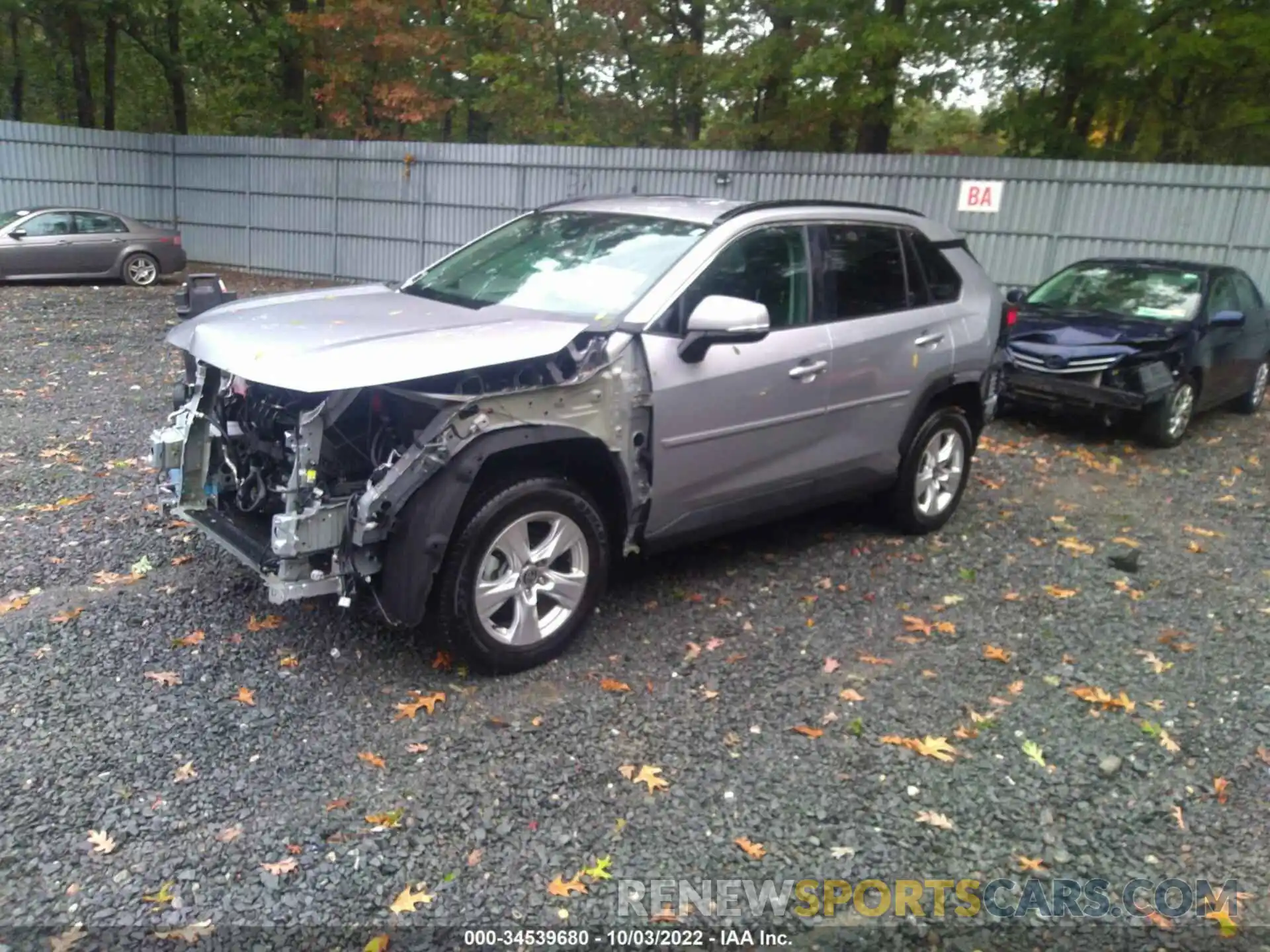 2 Photograph of a damaged car 2T3P1RFV5MC234964 TOYOTA RAV4 2021