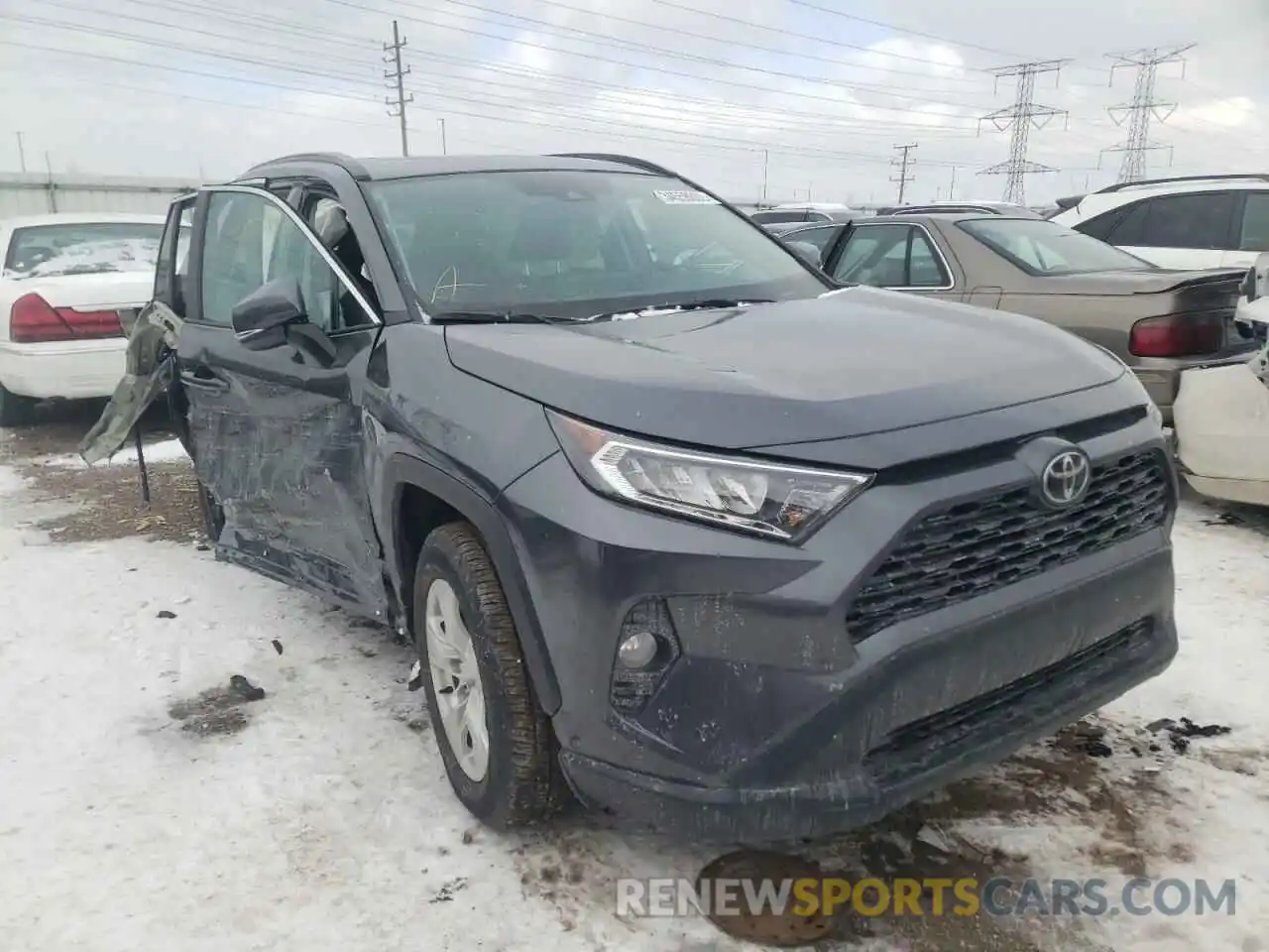 1 Photograph of a damaged car 2T3P1RFV5MC238819 TOYOTA RAV4 2021