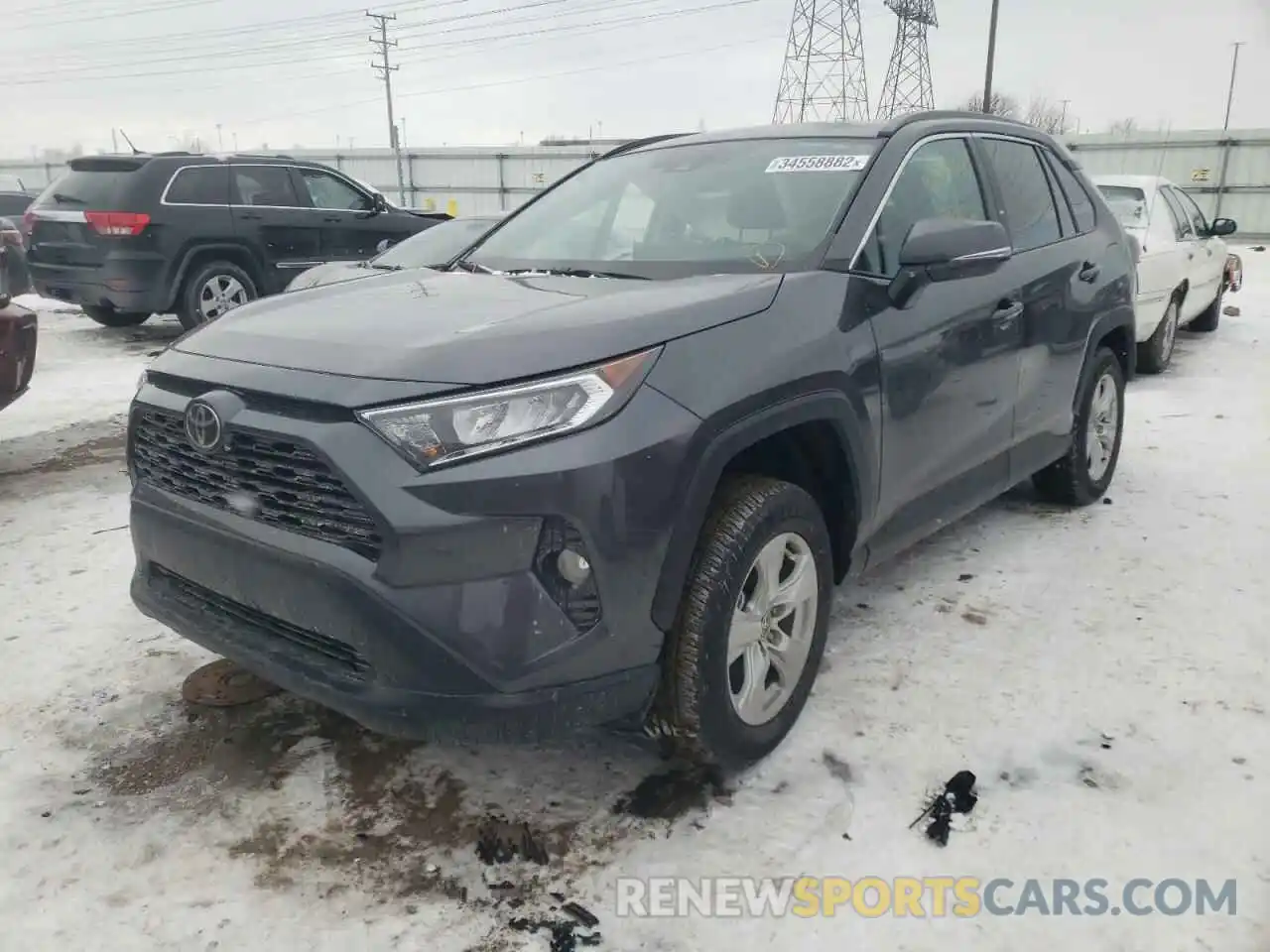 2 Photograph of a damaged car 2T3P1RFV5MC238819 TOYOTA RAV4 2021