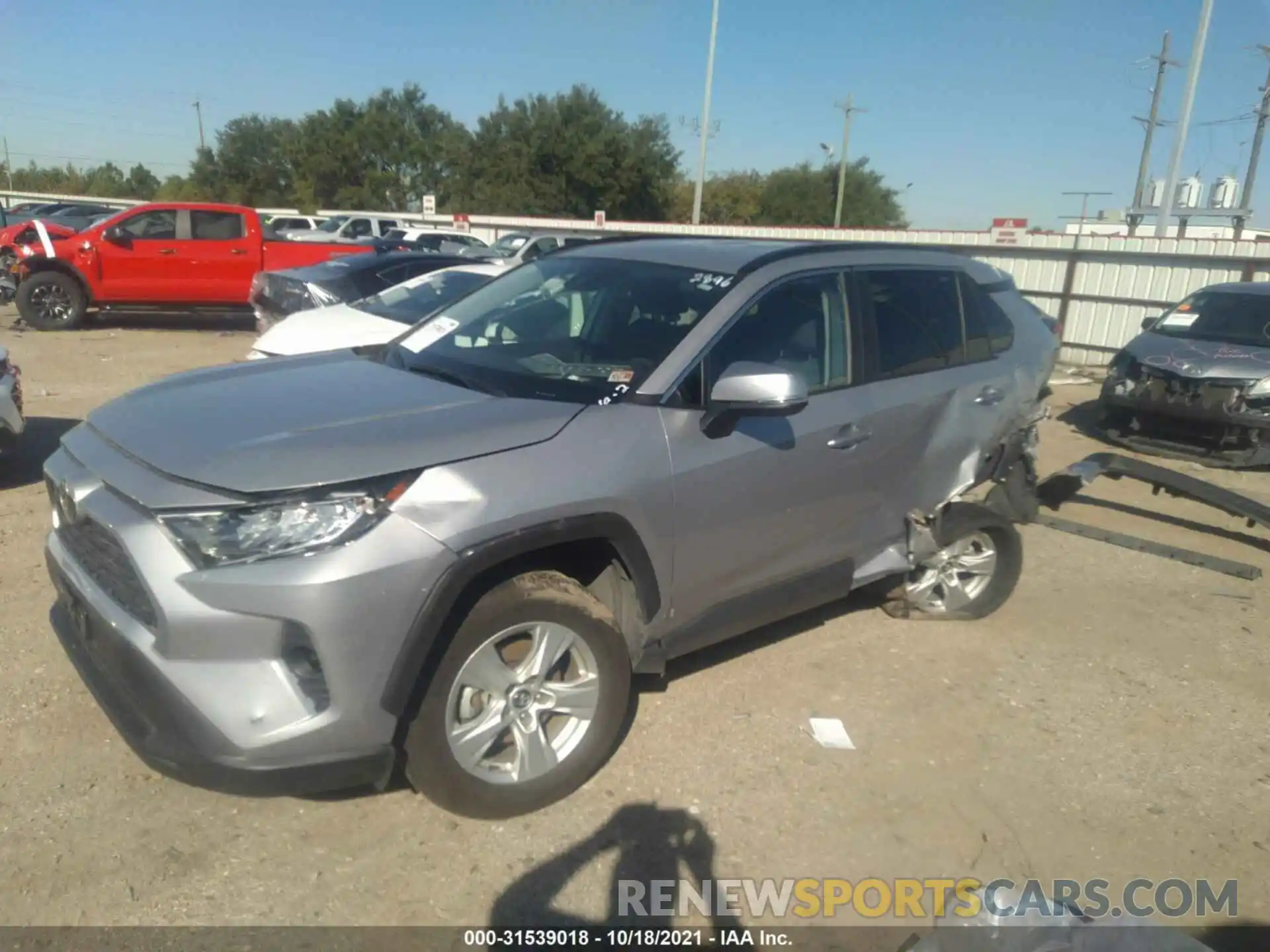 6 Photograph of a damaged car 2T3P1RFV5MW142896 TOYOTA RAV4 2021