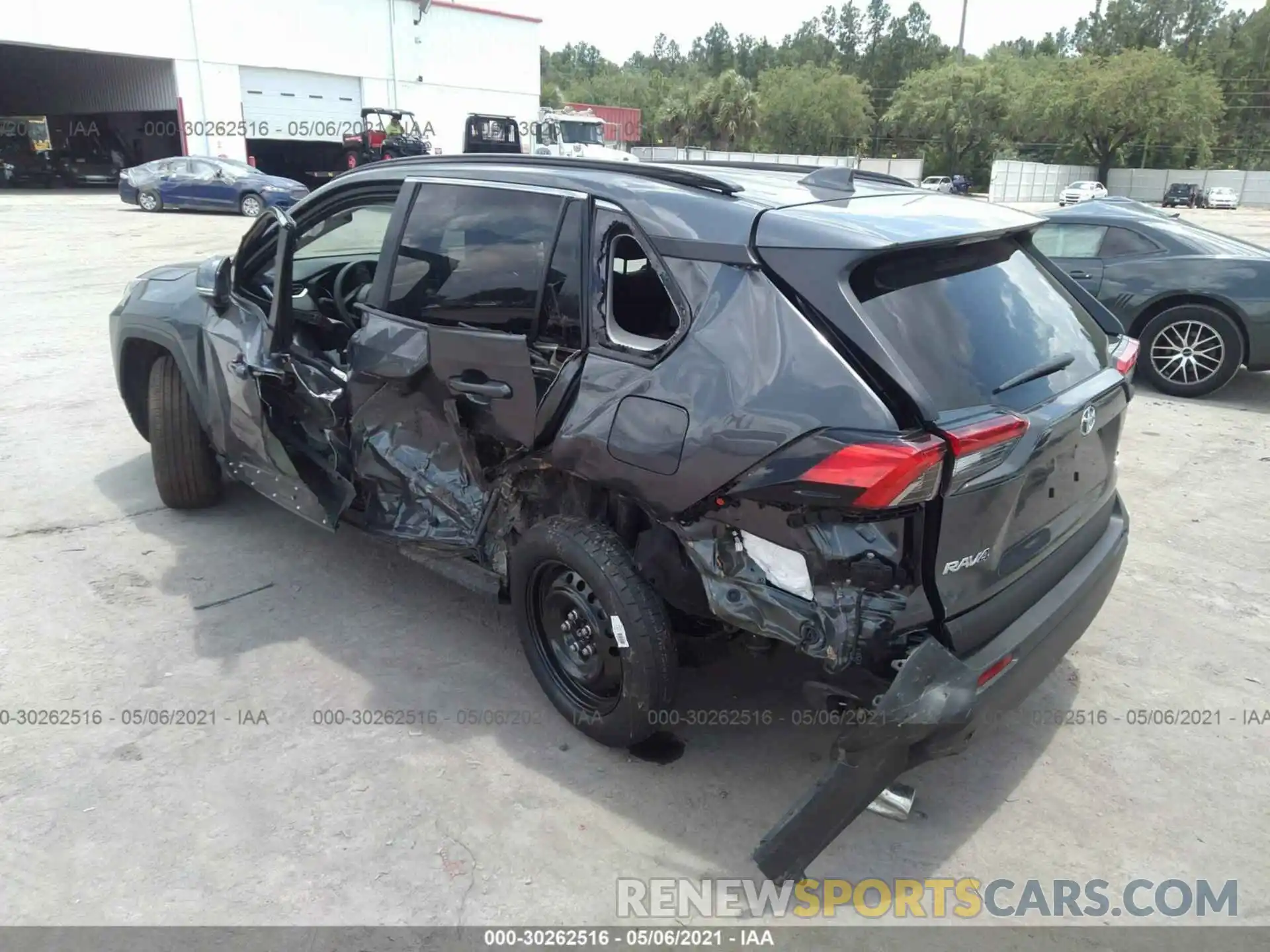 6 Фотография поврежденного автомобиля 2T3P1RFV5MW156894 TOYOTA RAV4 2021