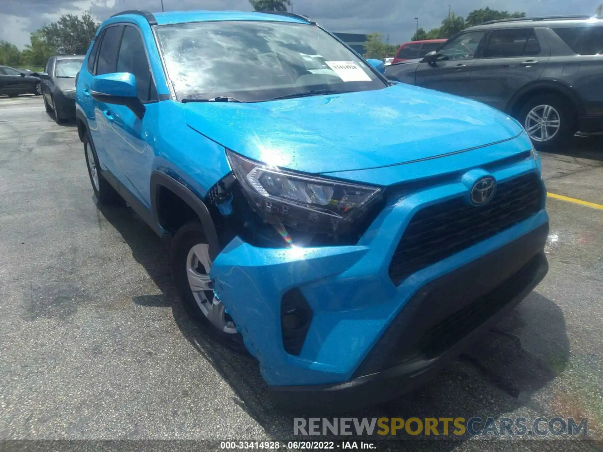 6 Photograph of a damaged car 2T3P1RFV5MW157513 TOYOTA RAV4 2021