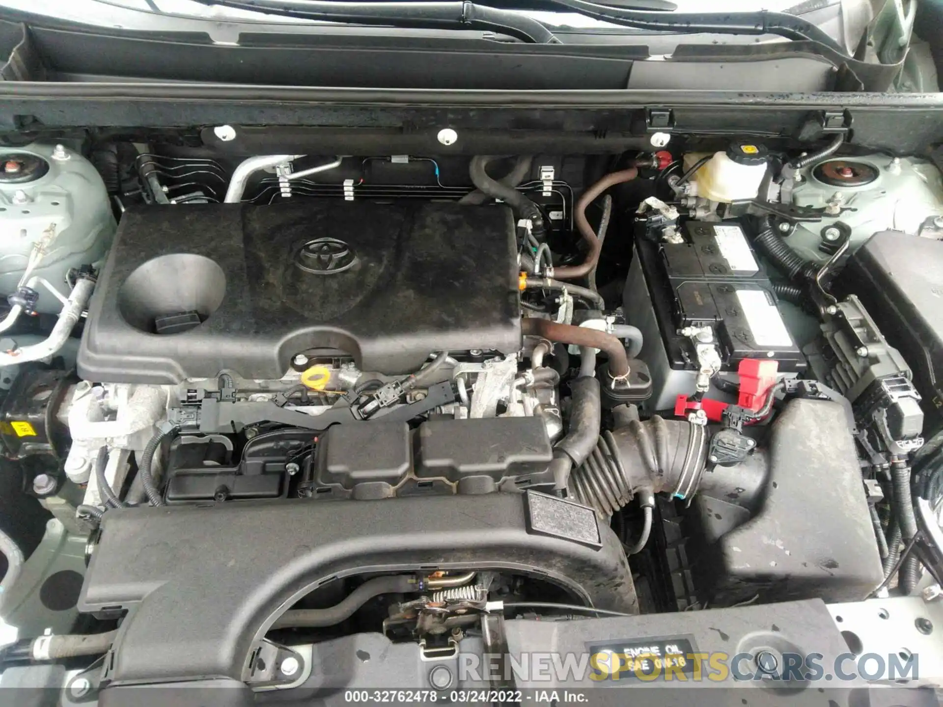 10 Фотография поврежденного автомобиля 2T3P1RFV5MW157768 TOYOTA RAV4 2021