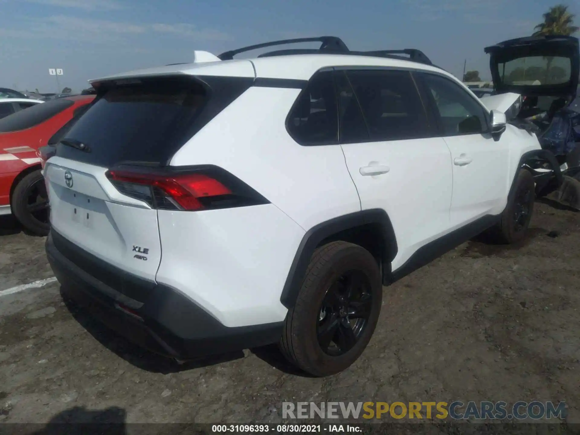 4 Фотография поврежденного автомобиля 2T3P1RFV5MW171427 TOYOTA RAV4 2021