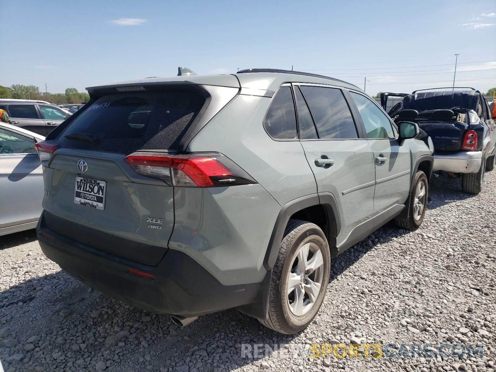 4 Фотография поврежденного автомобиля 2T3P1RFV5MW176188 TOYOTA RAV4 2021