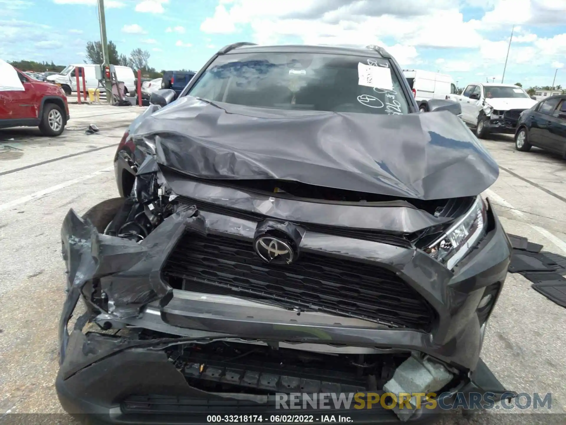 6 Photograph of a damaged car 2T3P1RFV5MW178720 TOYOTA RAV4 2021