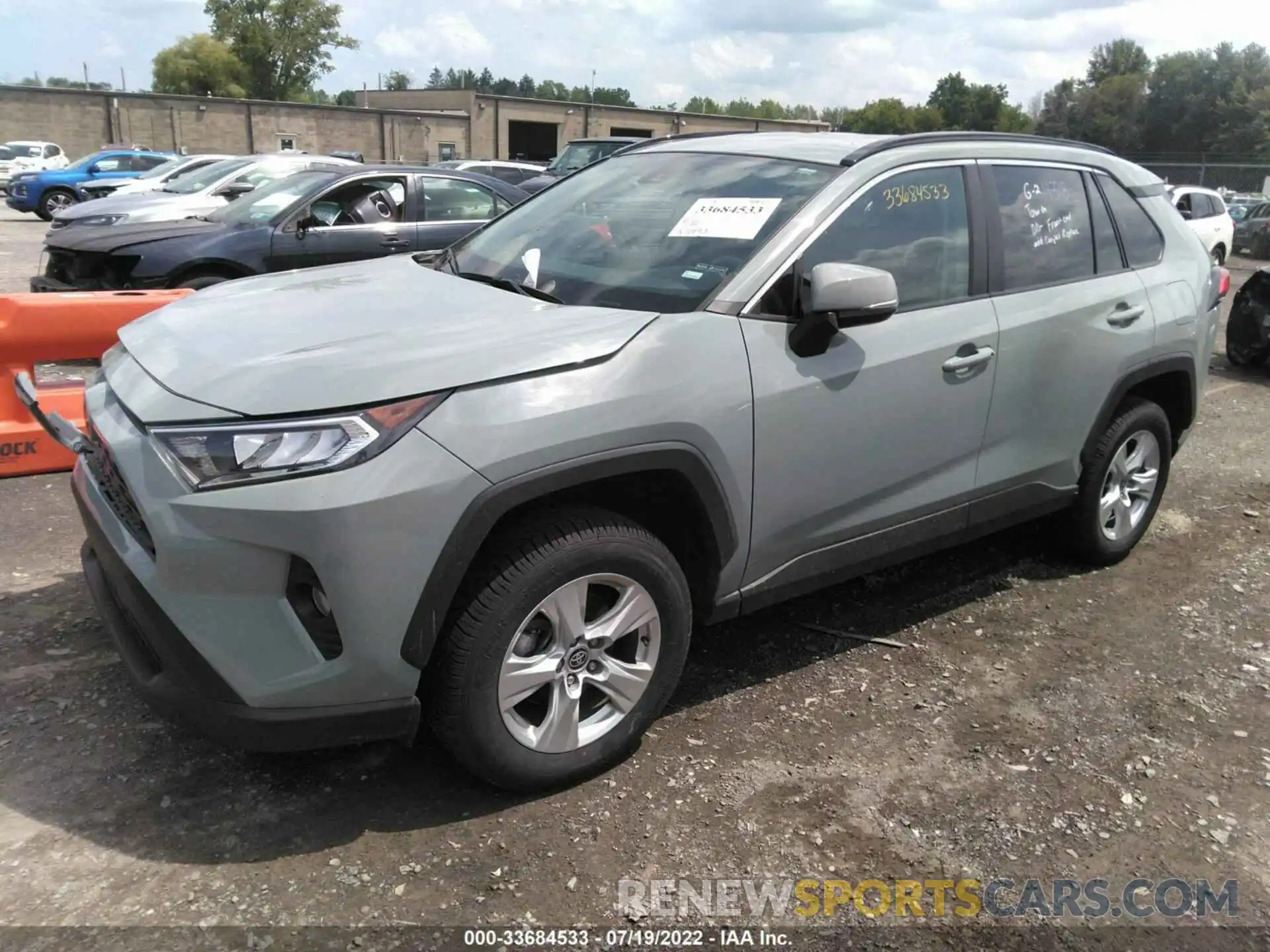 2 Photograph of a damaged car 2T3P1RFV5MW179432 TOYOTA RAV4 2021