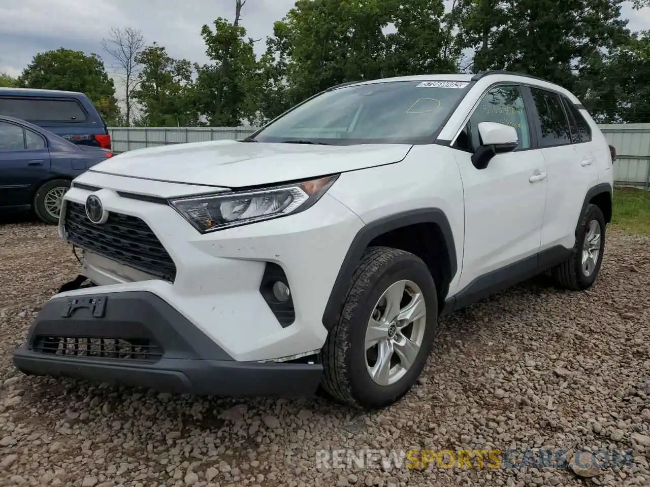 2 Фотография поврежденного автомобиля 2T3P1RFV5MW182718 TOYOTA RAV4 2021