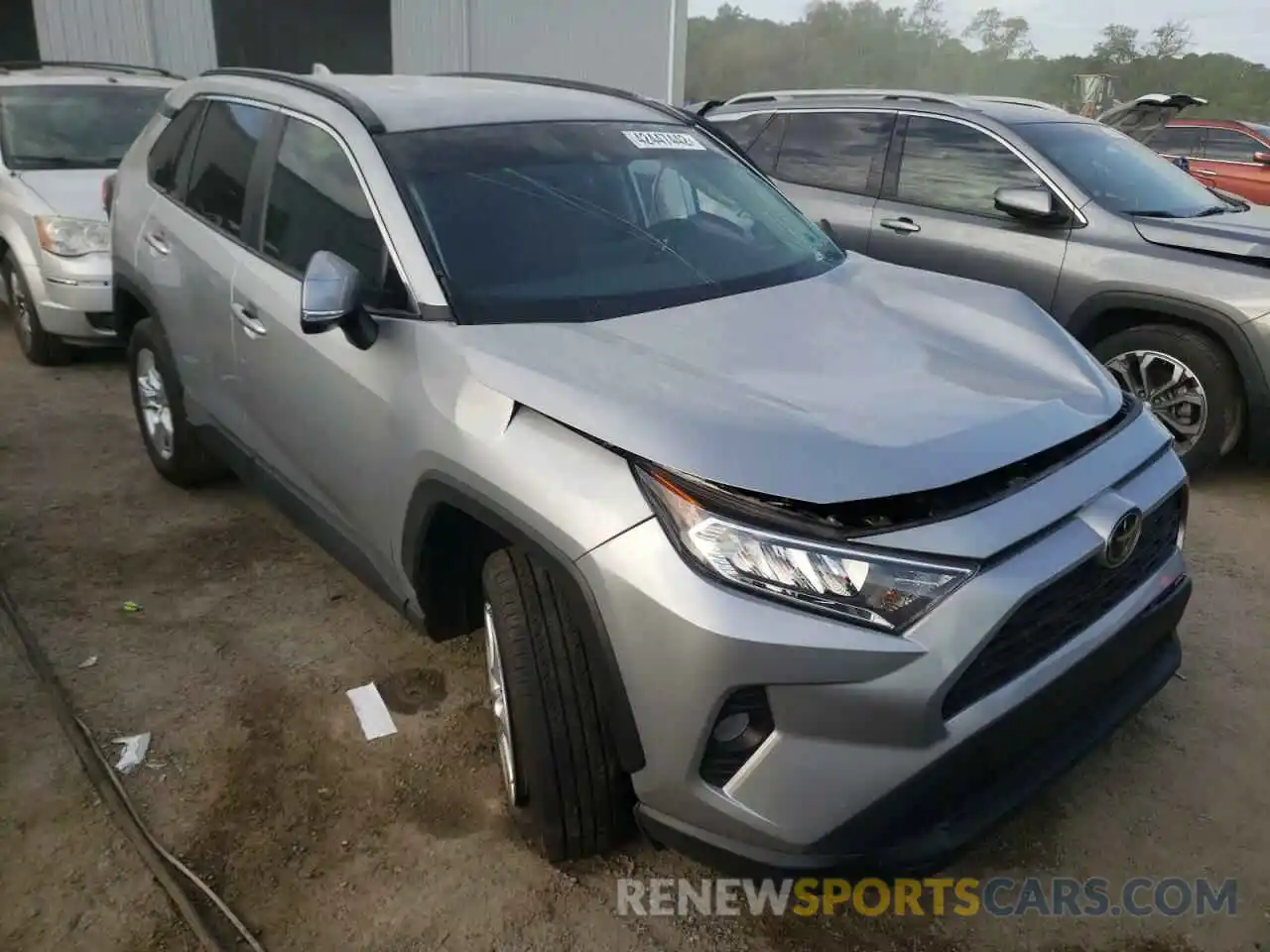 1 Photograph of a damaged car 2T3P1RFV5MW185599 TOYOTA RAV4 2021