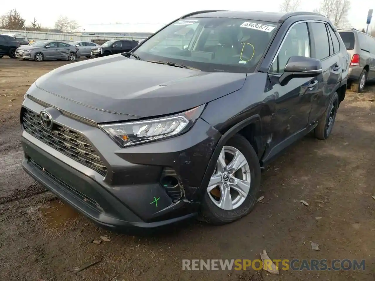 9 Фотография поврежденного автомобиля 2T3P1RFV5MW186784 TOYOTA RAV4 2021