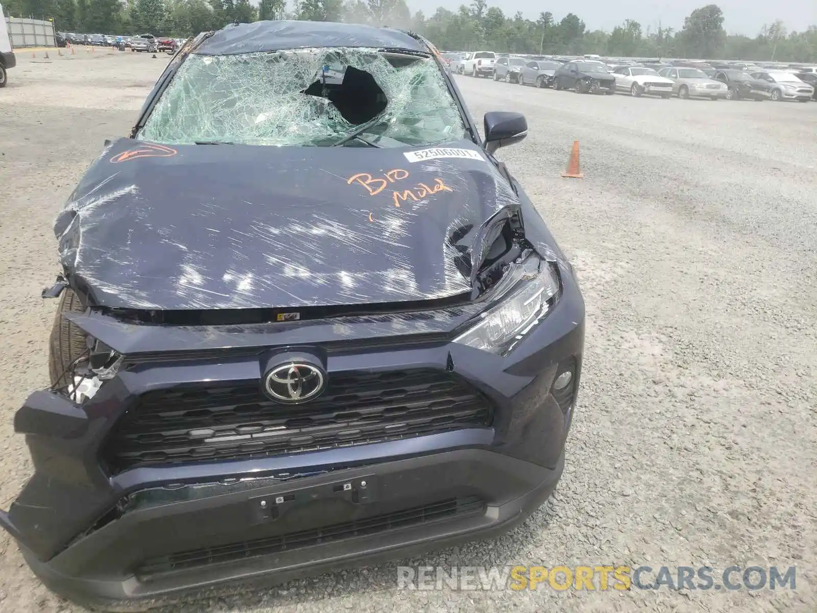 9 Photograph of a damaged car 2T3P1RFV5MW187174 TOYOTA RAV4 2021