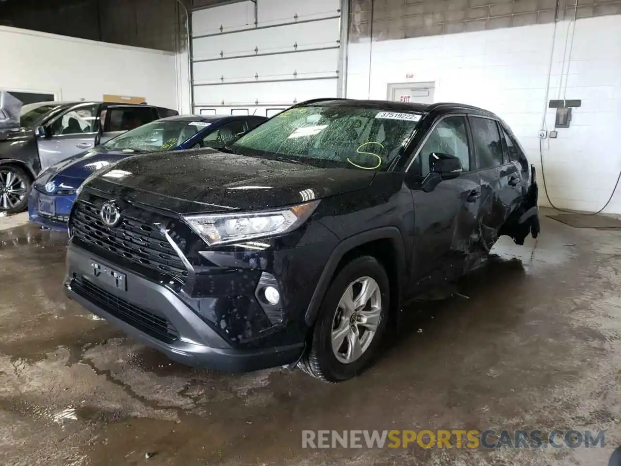 2 Photograph of a damaged car 2T3P1RFV5MW188079 TOYOTA RAV4 2021