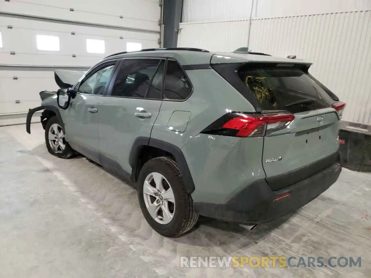 3 Фотография поврежденного автомобиля 2T3P1RFV5MW214597 TOYOTA RAV4 2021