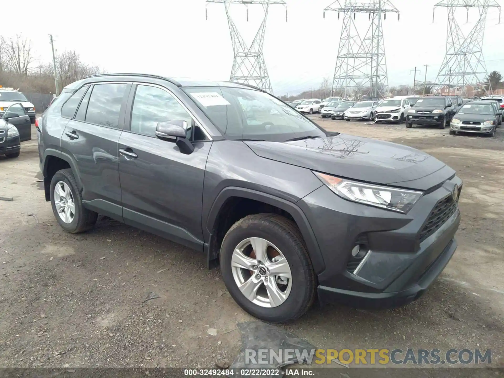 1 Фотография поврежденного автомобиля 2T3P1RFV5MW227964 TOYOTA RAV4 2021