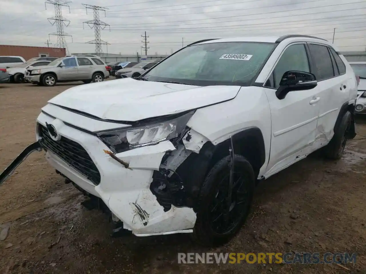 2 Photograph of a damaged car 2T3P1RFV5MW242982 TOYOTA RAV4 2021