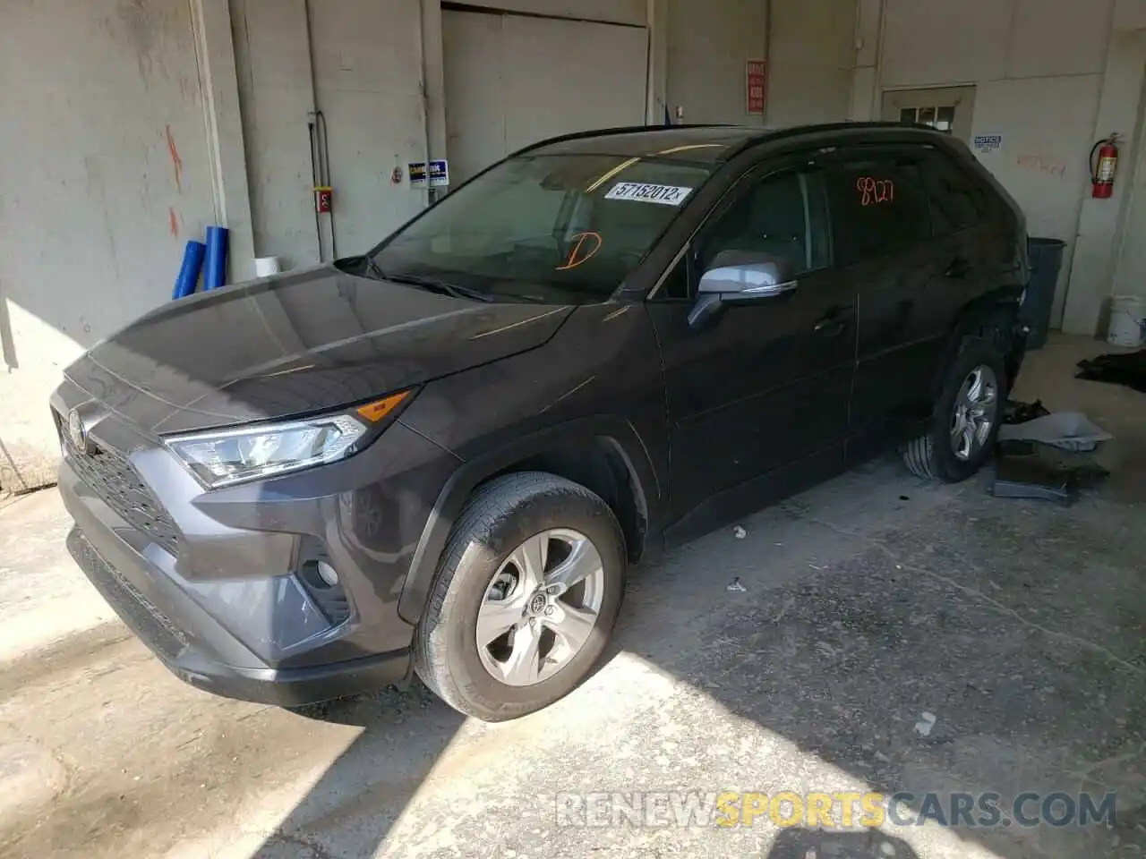 2 Photograph of a damaged car 2T3P1RFV5MW244988 TOYOTA RAV4 2021