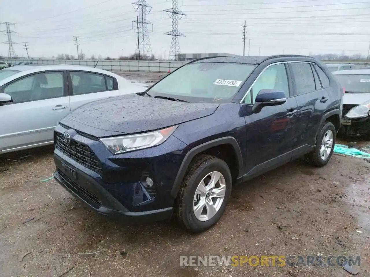 2 Фотография поврежденного автомобиля 2T3P1RFV5MW248328 TOYOTA RAV4 2021