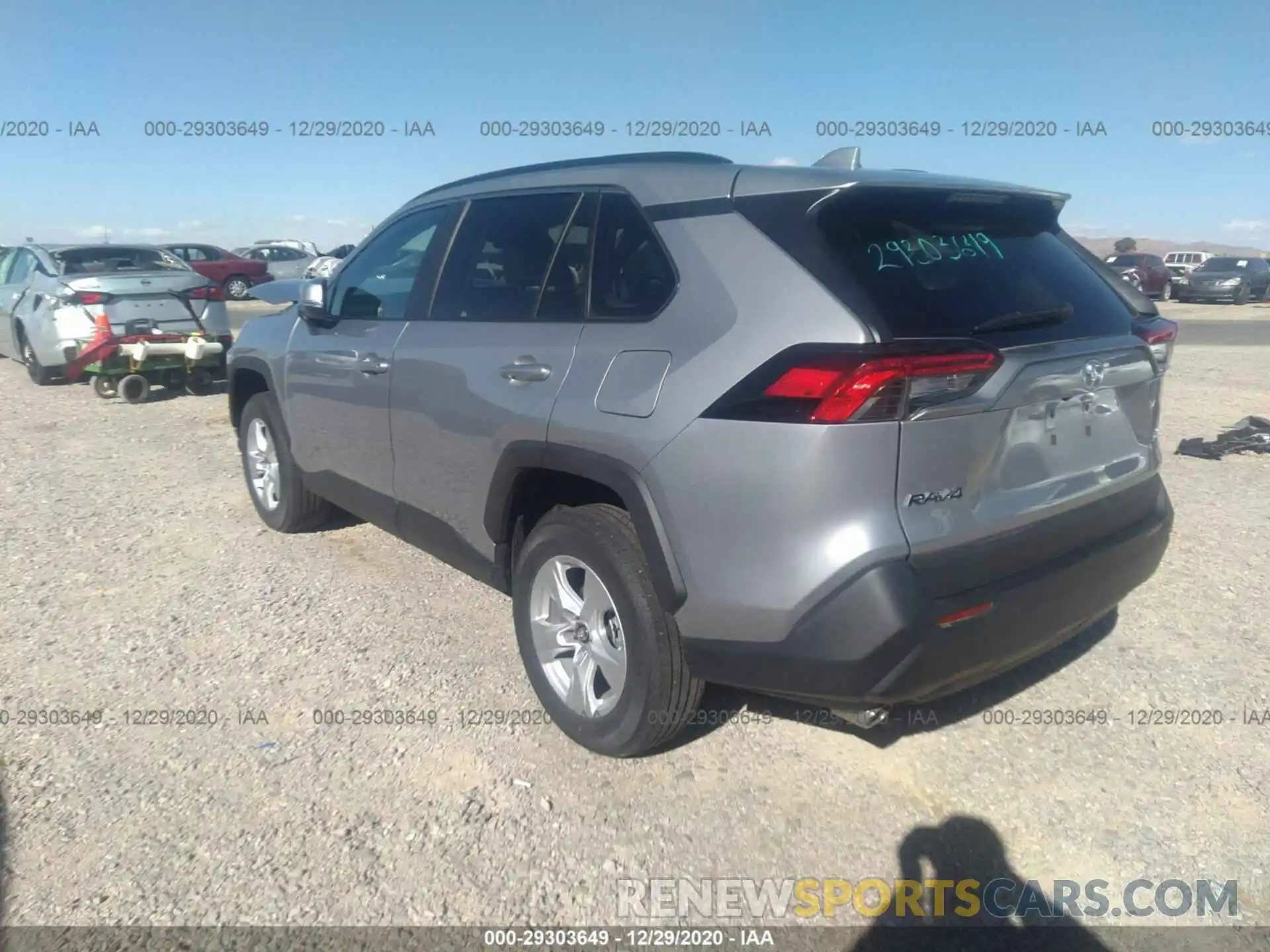 3 Фотография поврежденного автомобиля 2T3P1RFV6MC141774 TOYOTA RAV4 2021